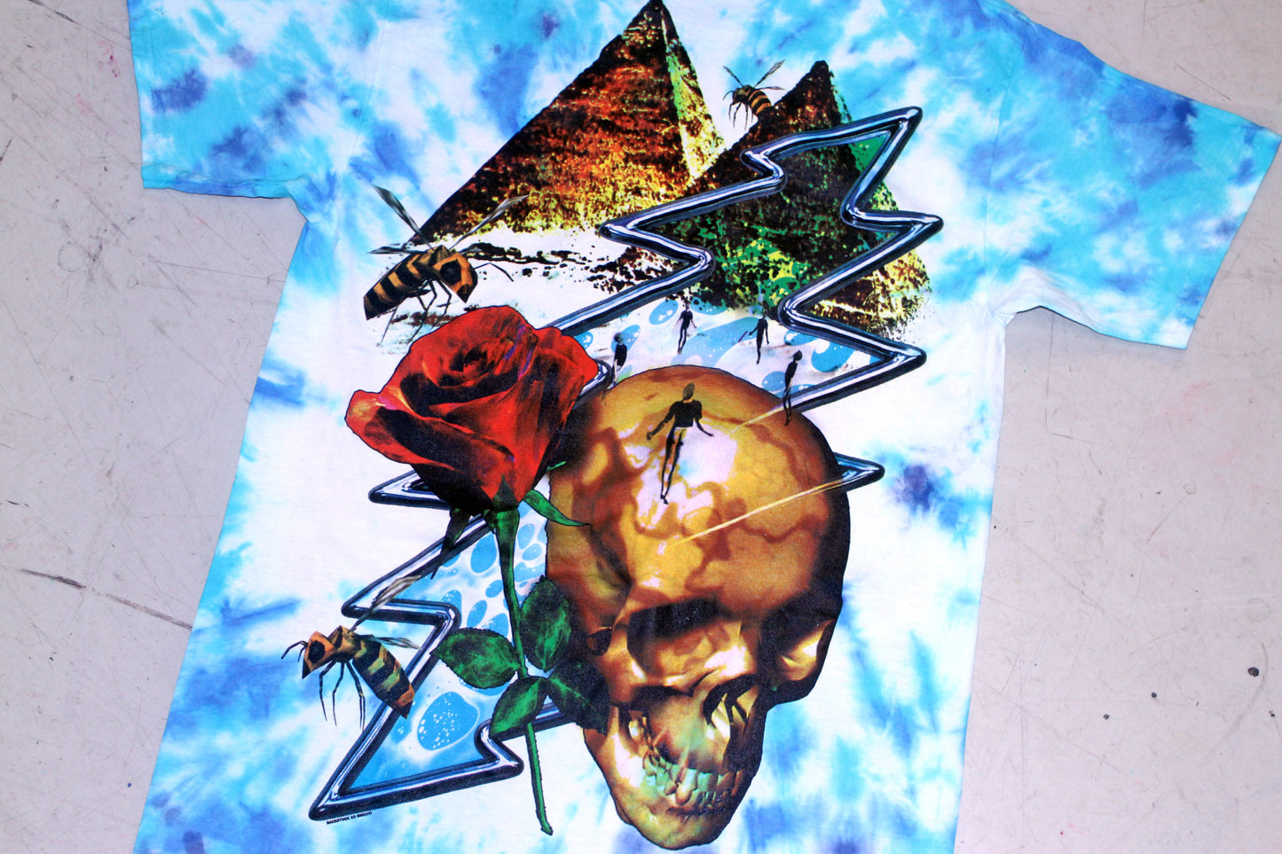 *DYE IT YOURSELF* 'PLAY DEAD' Orig. fan art tee