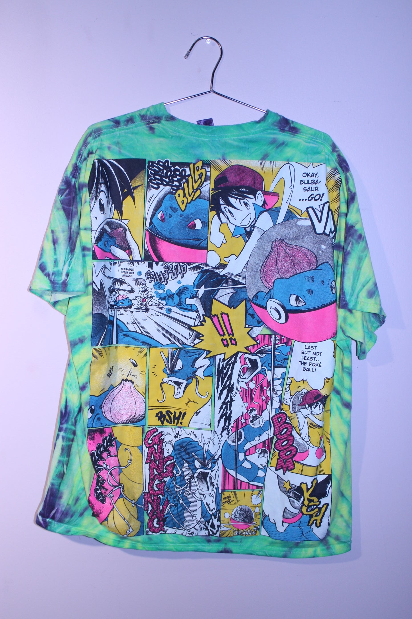 Base Set Evoloution 3 Tye Dyed Neon Tee (XXL)