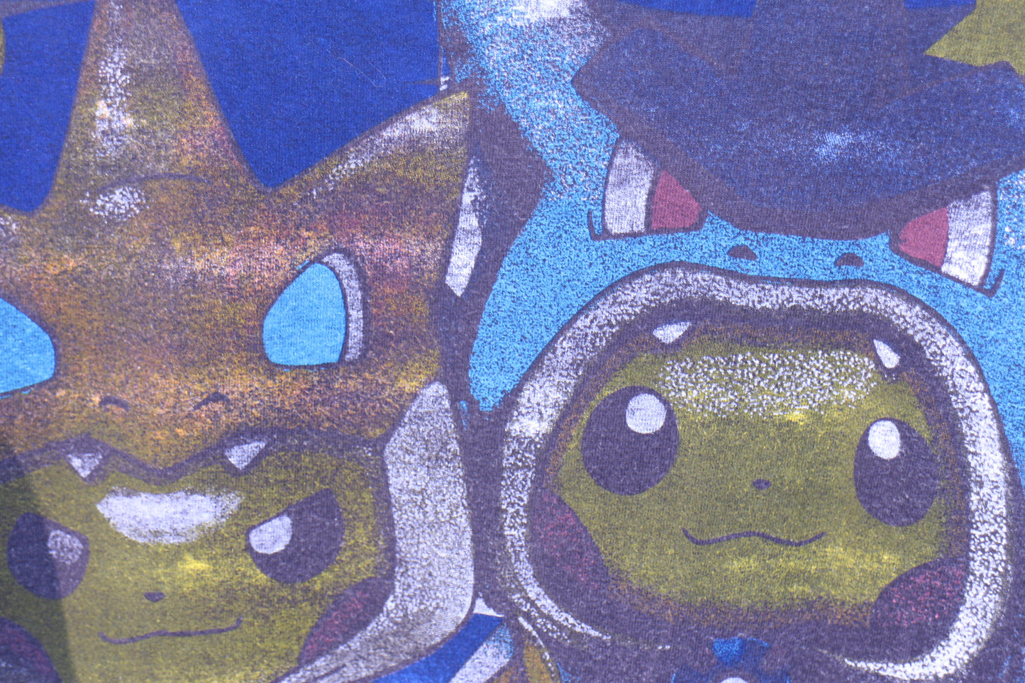 Poncho Pika on faded DUKE single stitch tee (XL)