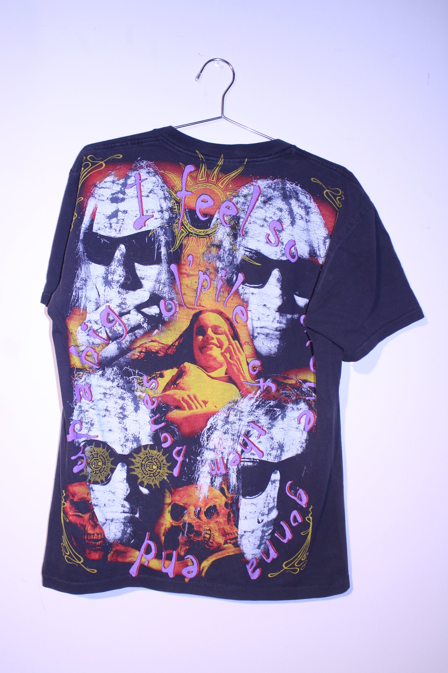 A.I.C on vintage Stafford single stitch tee (L)