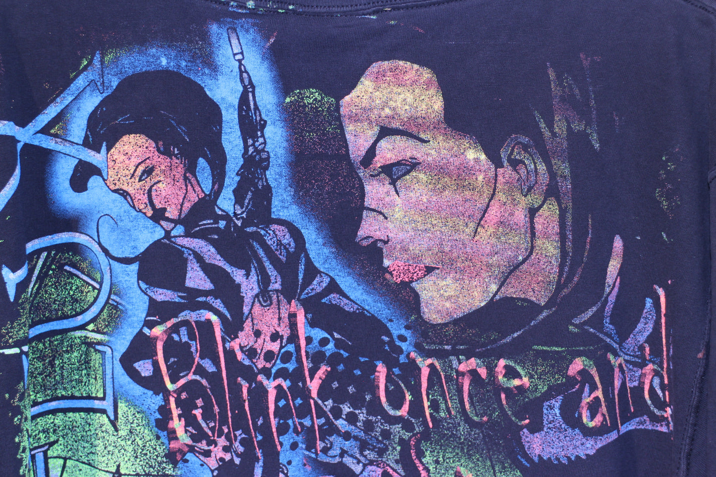 Aeon Flux on vintage discus pocket tee (XL)