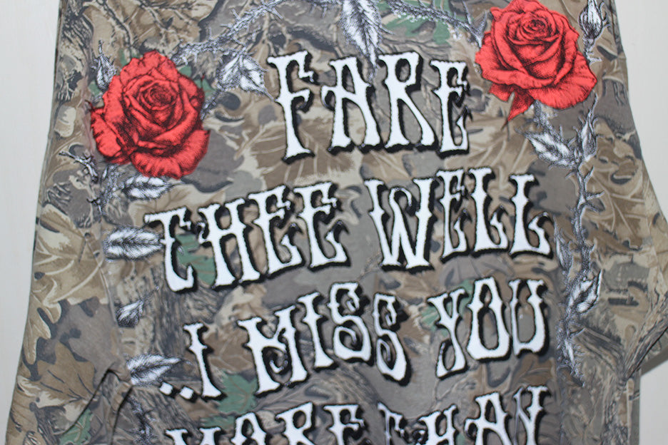 Fare Thee Well Jerry Walls single stitch Camo L/S tee (XXL)