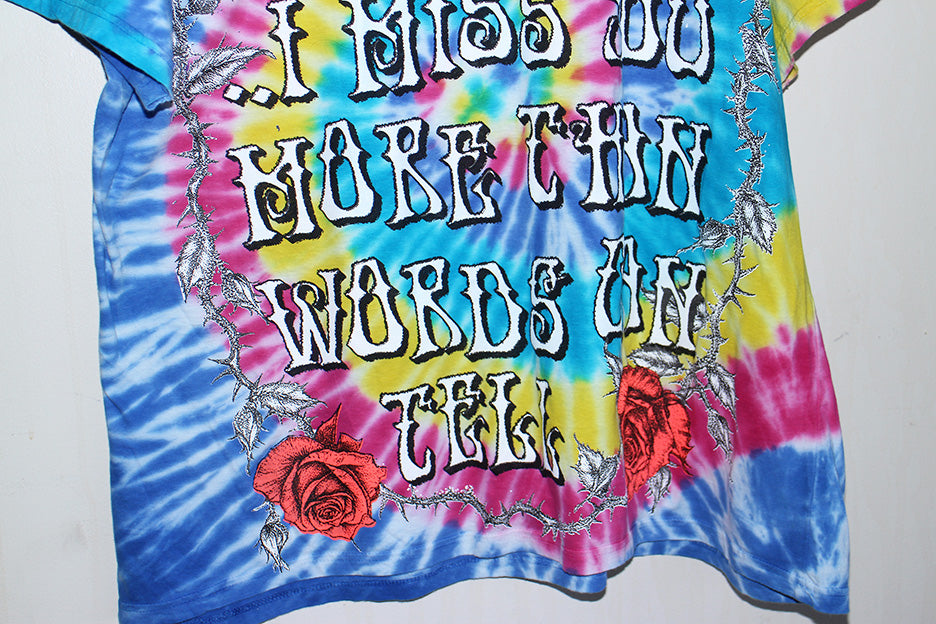 Fare Thee Well Jerry Tie Dyed Tee (XL)