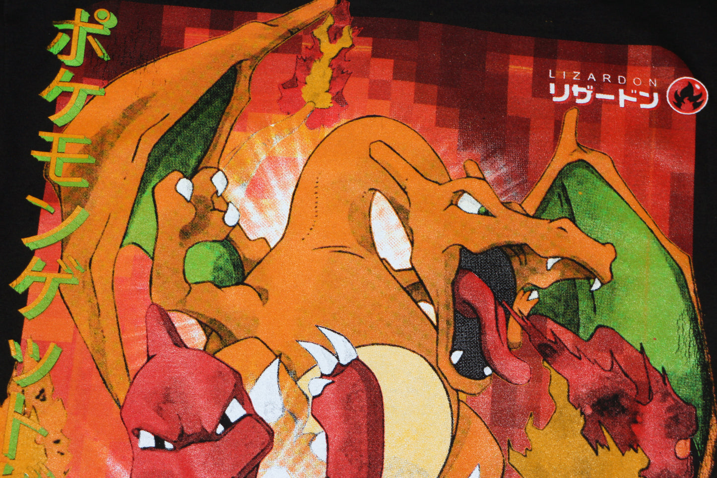 2025 Japanese 'Lizardon/リザードン' Evolution line Orig. fan art shirt