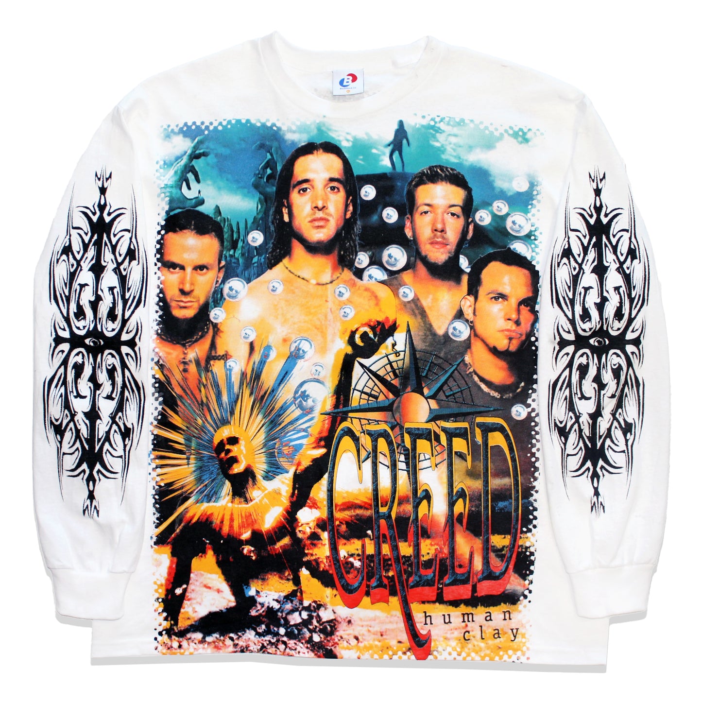 *LONGSLEEVE* CREED 'Six feet from the edge' Orig. fan art shirt