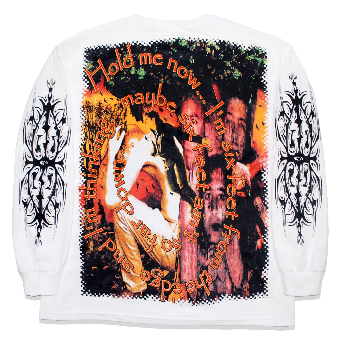 *LONGSLEEVE* CREED 'Six feet from the edge' Orig. fan art shirt