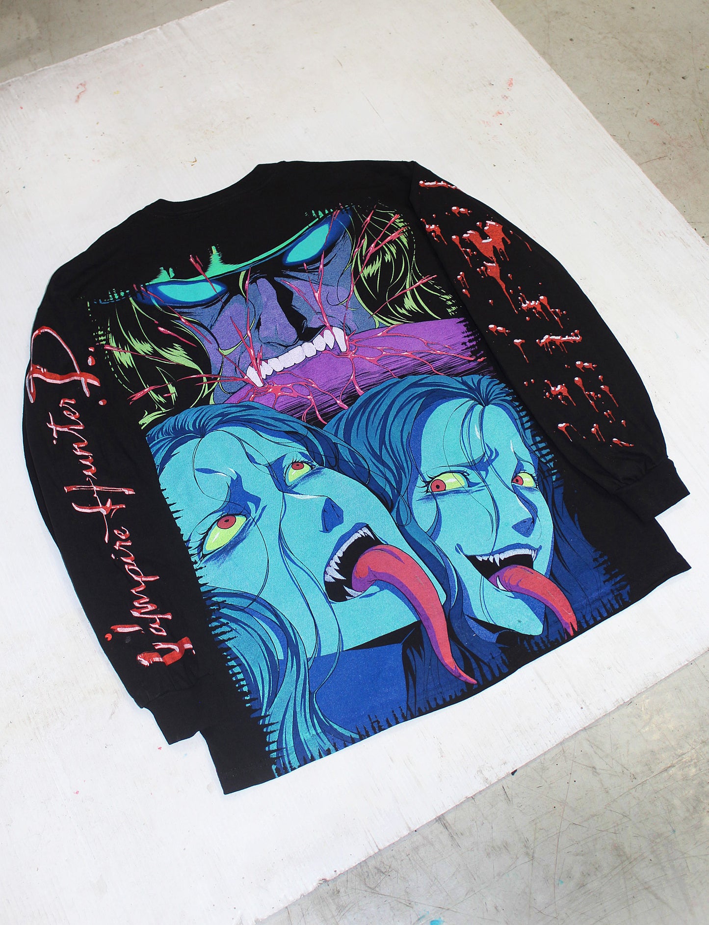 Vampire Hunter D Orig. fan art long shirt
