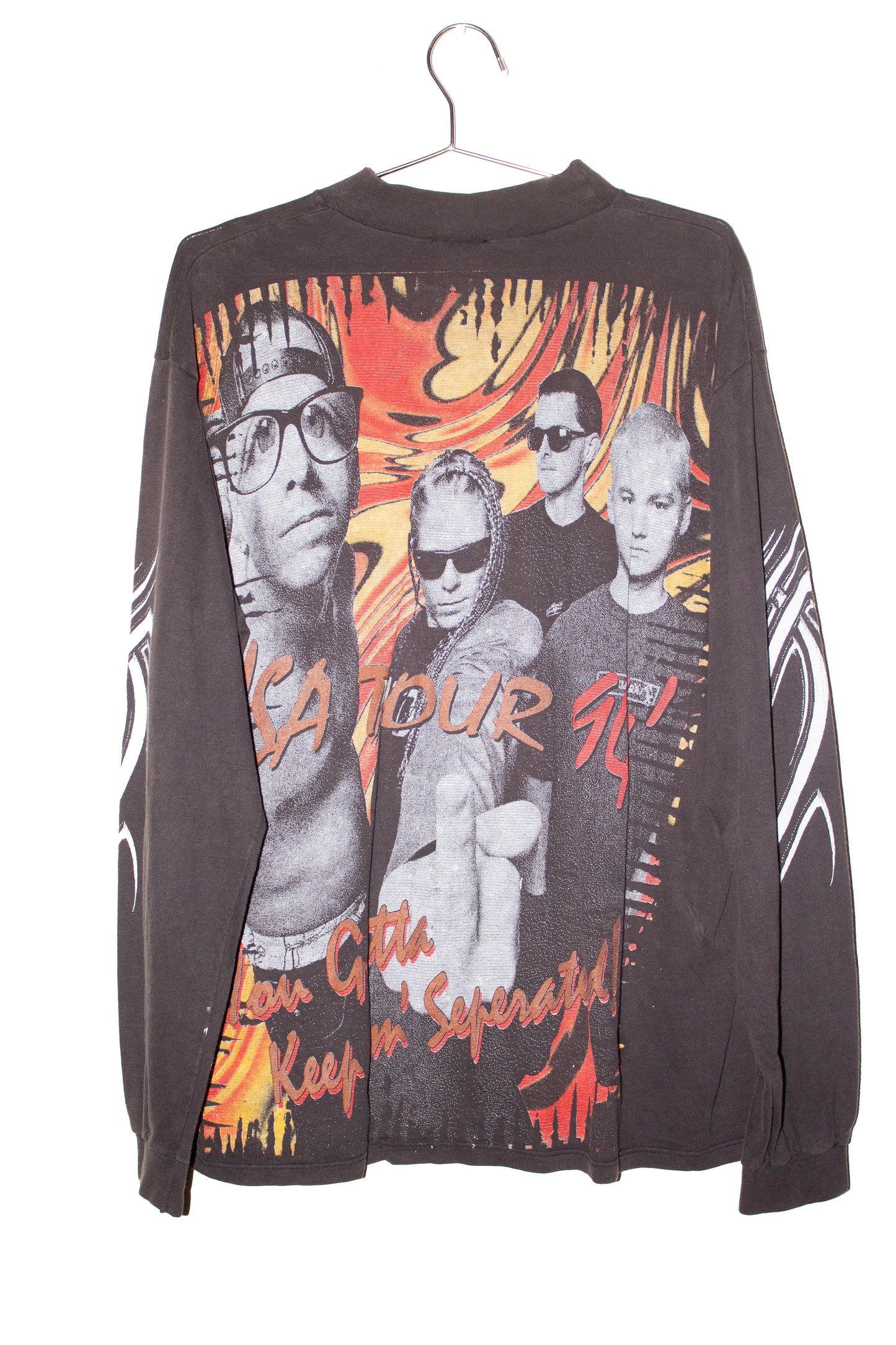 BSC OFFSPRING on vintage long sleeve tee (L)