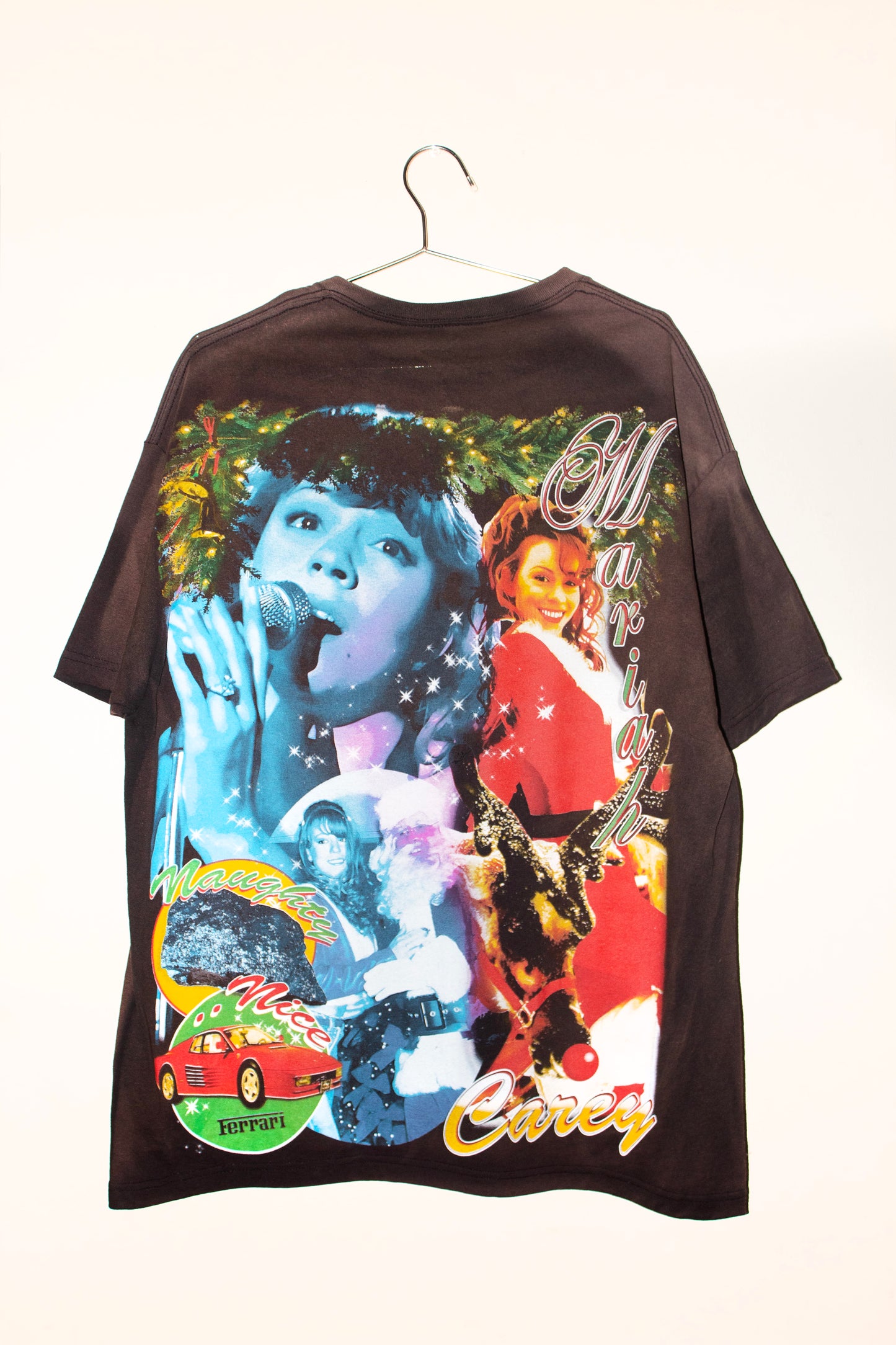 BSC Faded Tee Mariah Carey Christmas (XL)