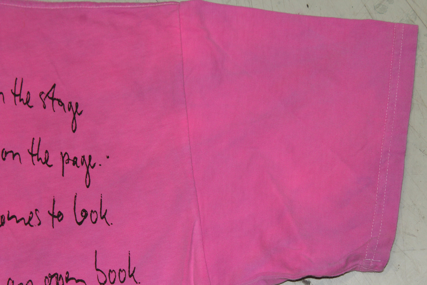 BSC PHISH Mashup print on vintage Pink t-shirt (XL)