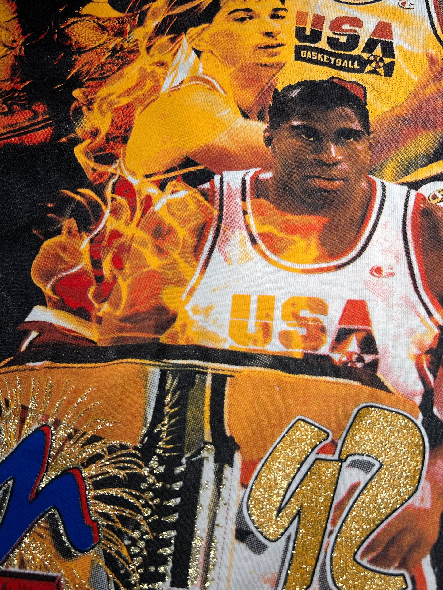 *Heather Grey* Olympic DREAM TEAM 92' Orig. fan art shirt