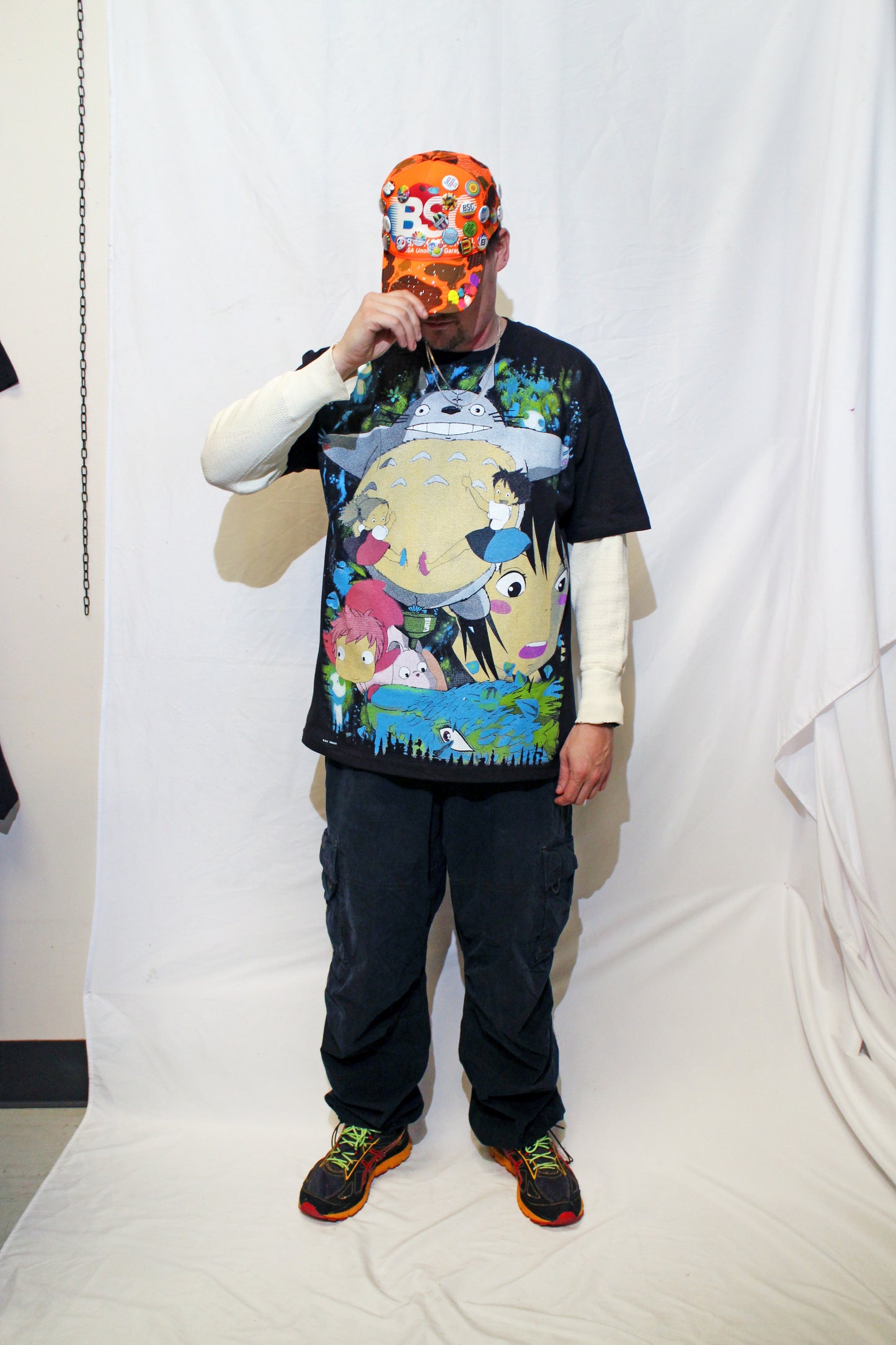 *Black* Studio Ghibli Orig. fan art shirt