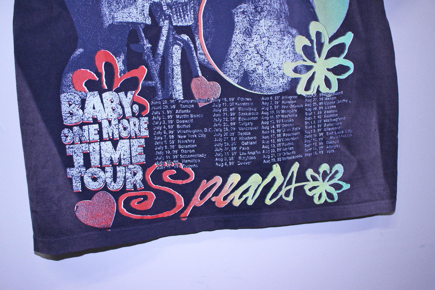 Britney sunfaded BSC tee (XL)