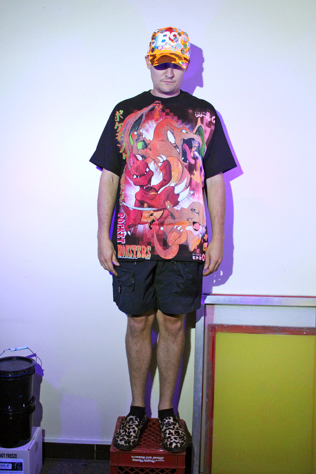 2025 Japanese 'Lizardon/リザードン' Evolution line Orig. fan art shirt