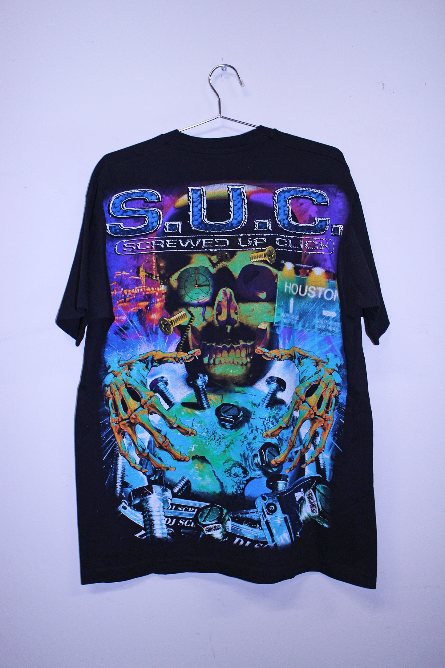Screw on vintage FOTL single stitch tee (L)