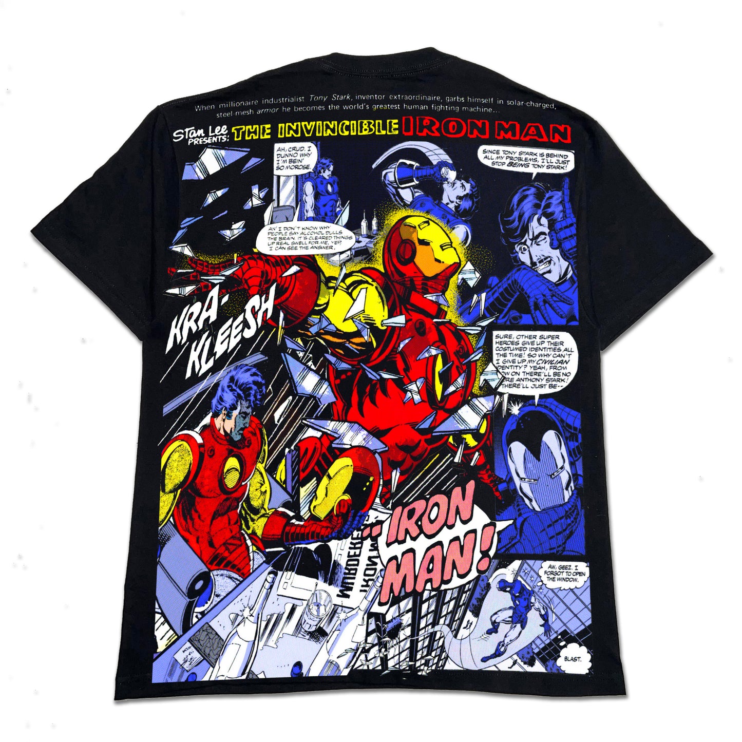Tony Stark Downey Ironman Orig. fan art shirt