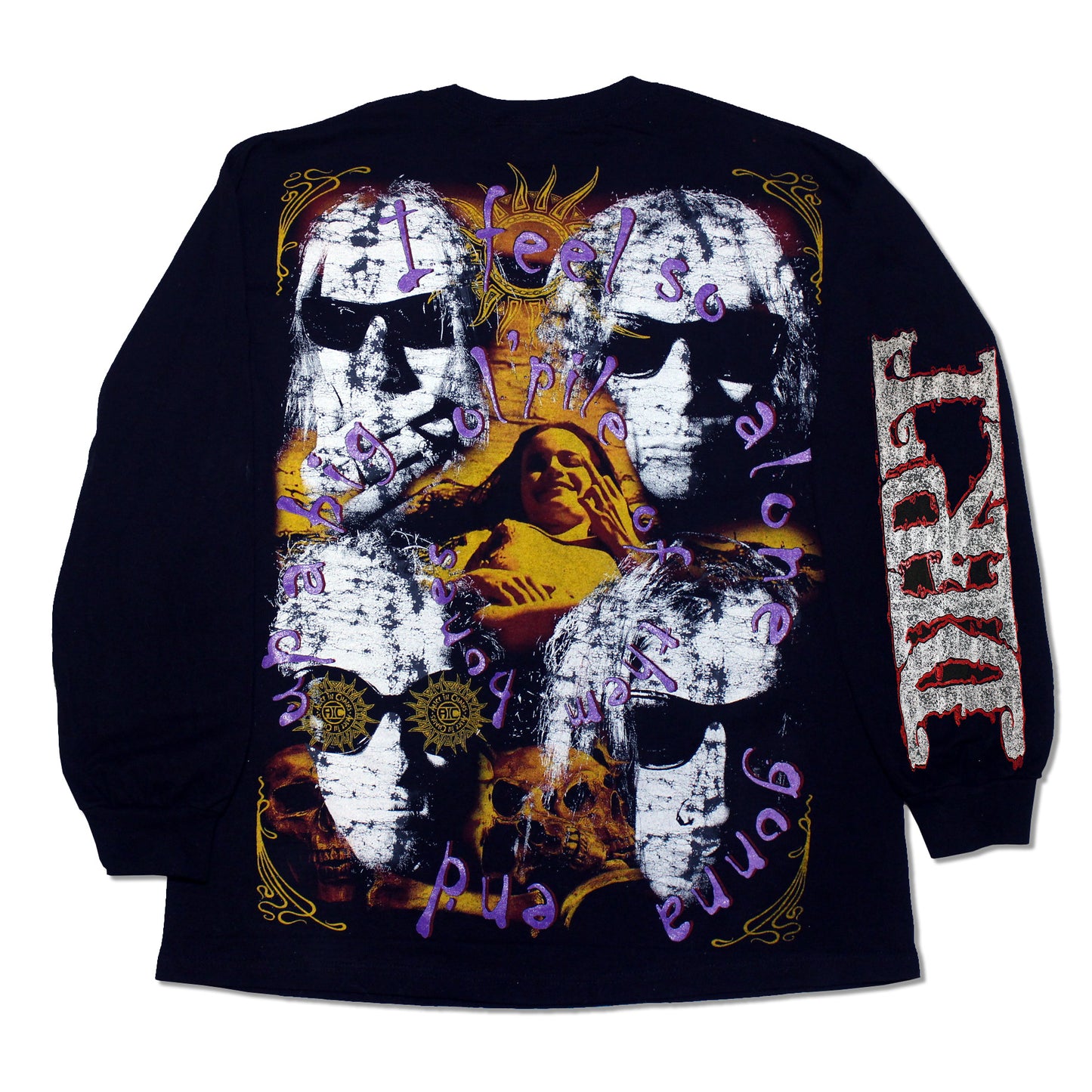 A.I.C 'Dirt' Era 93' Tour Orig. fan art *LONGSLEEVE* shirt