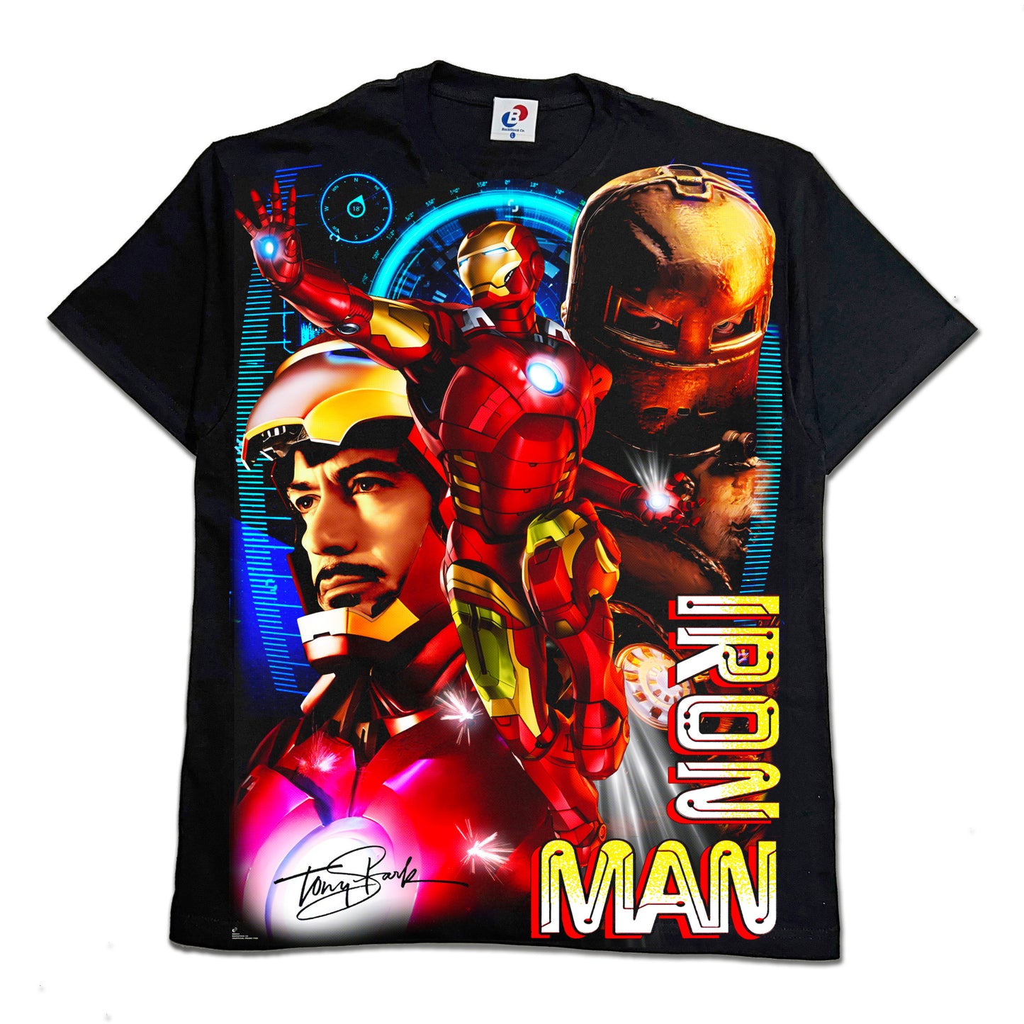 Tony Stark Downey Ironman Orig. fan art shirt