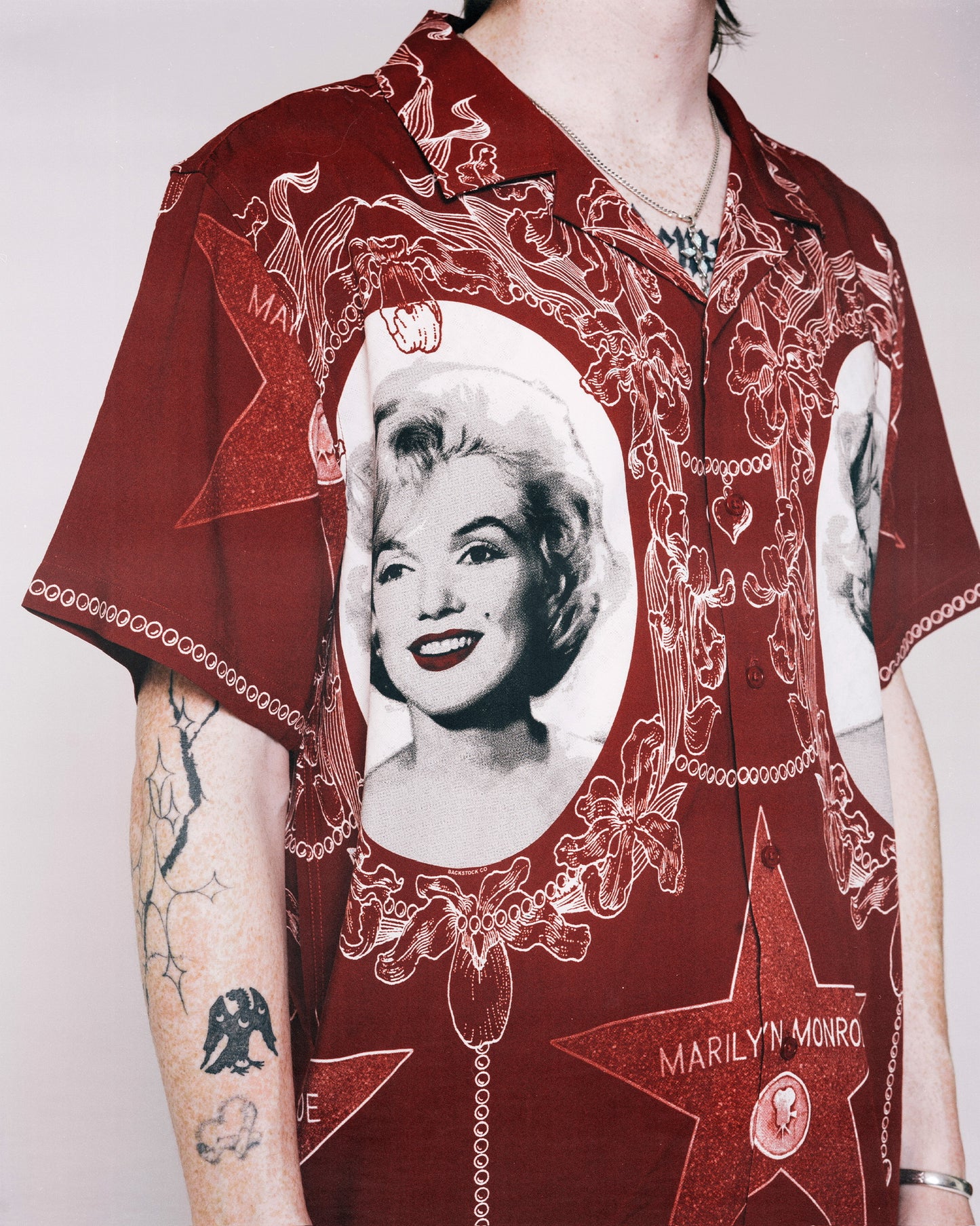 'Monroe' Rayon Button Up Dress Shirt