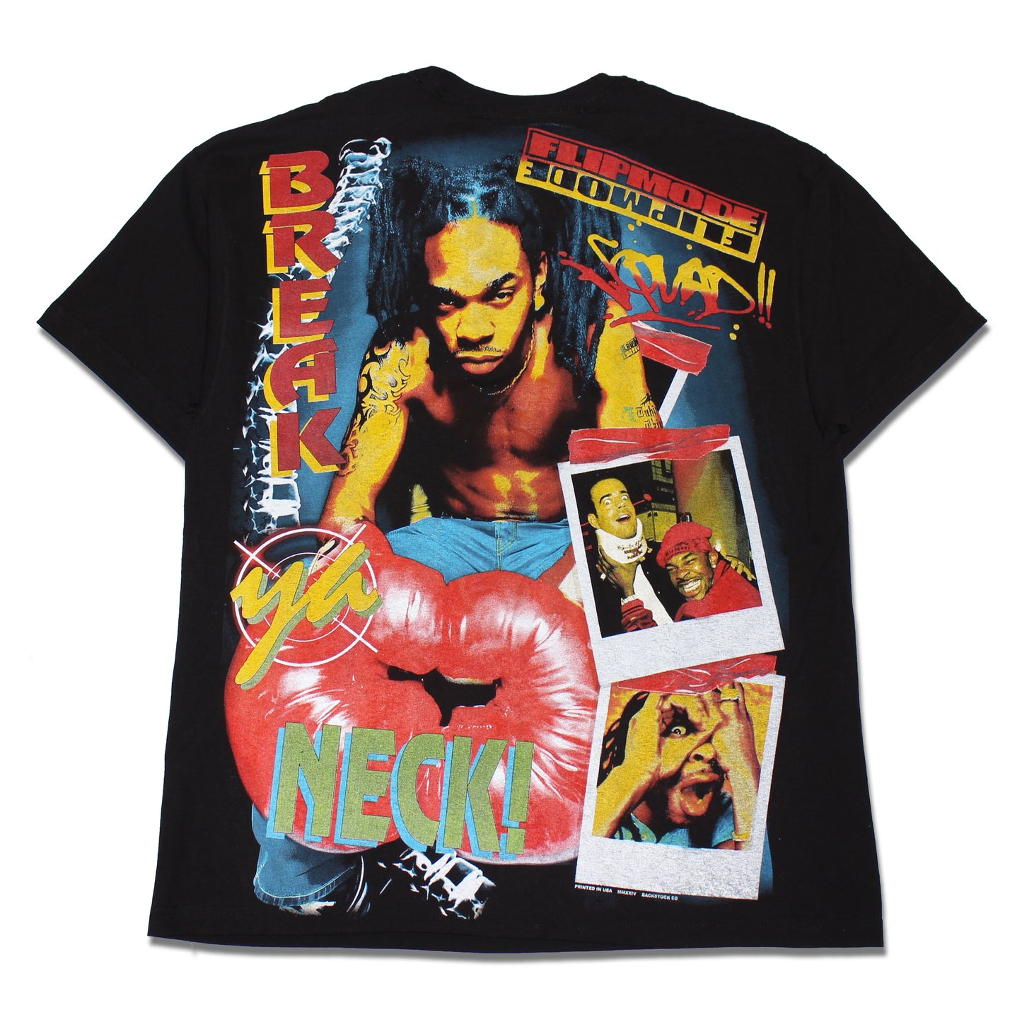 *BLACK* Busta 'Break Ya Neck' Orig. fan art shirt