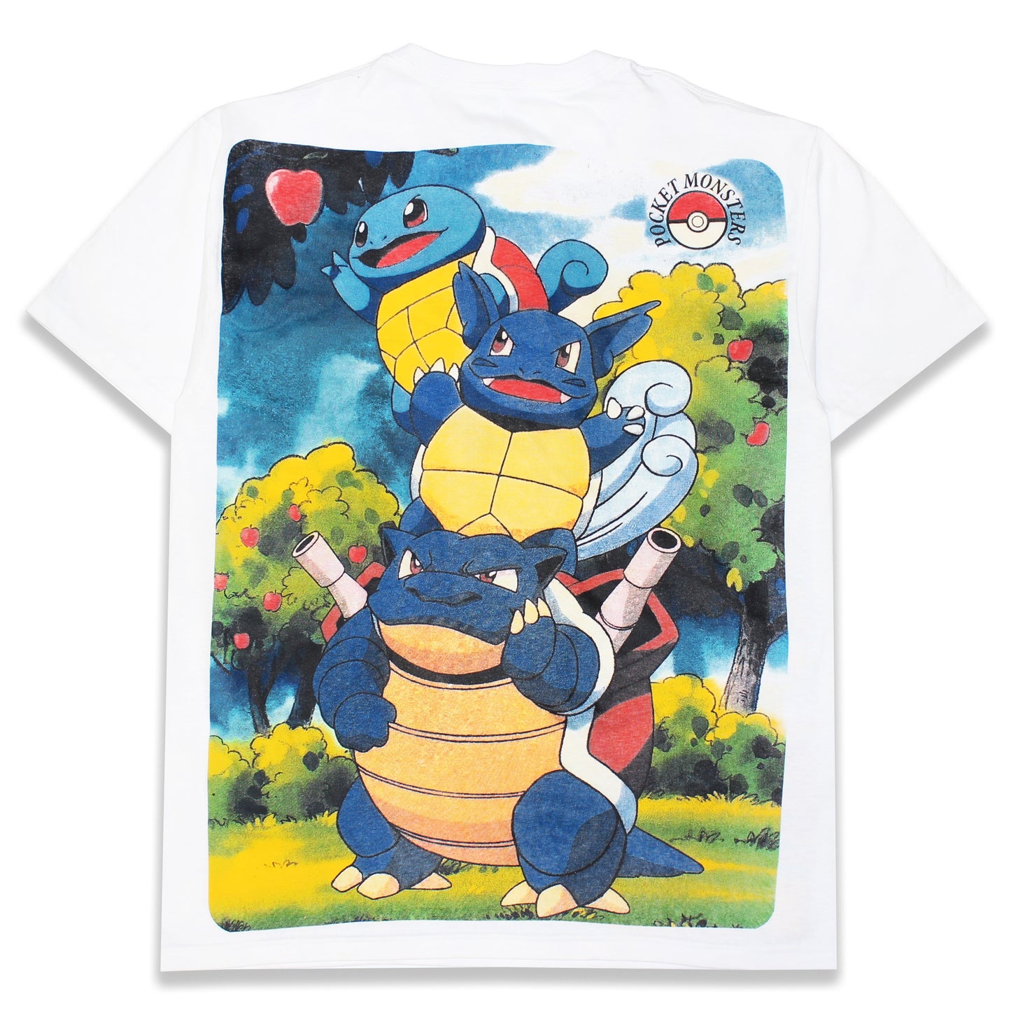 Blastoise Water Evolution Orig. fan art shirt white