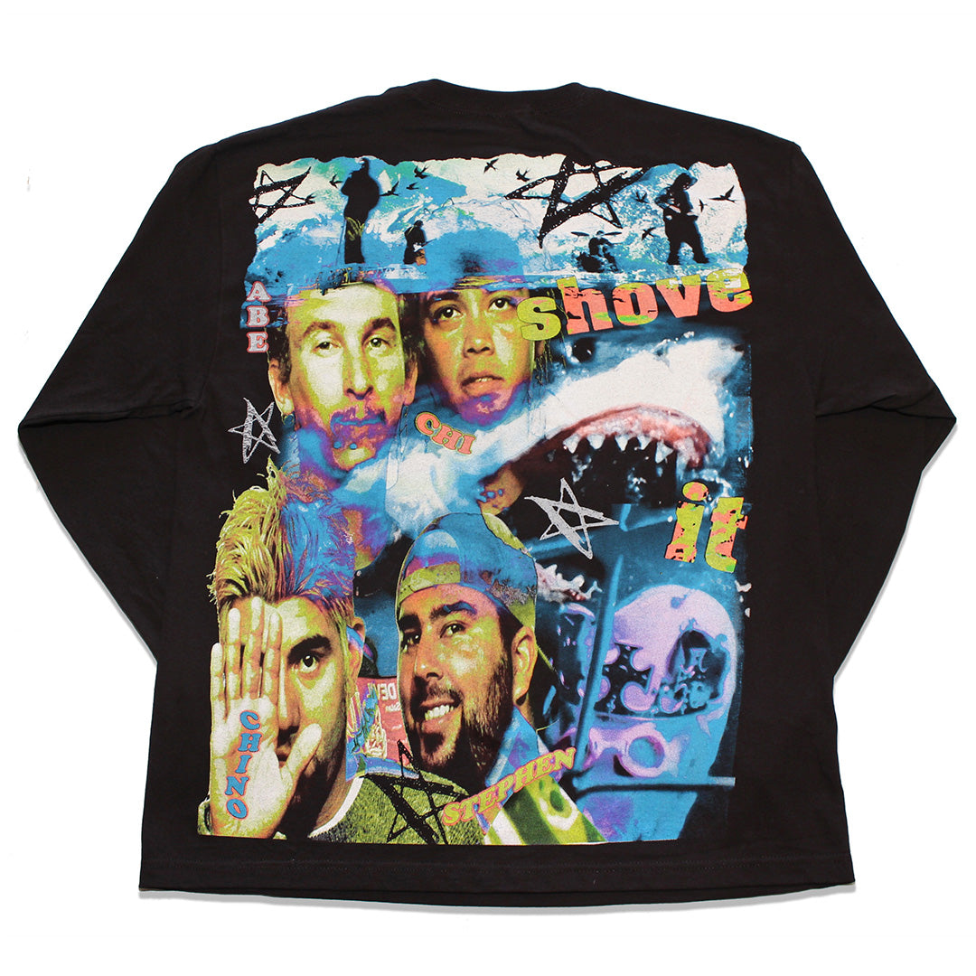 *LONGSLEEVE* Deftones 'SHOVE IT' Mashup Orig. fan art shirt