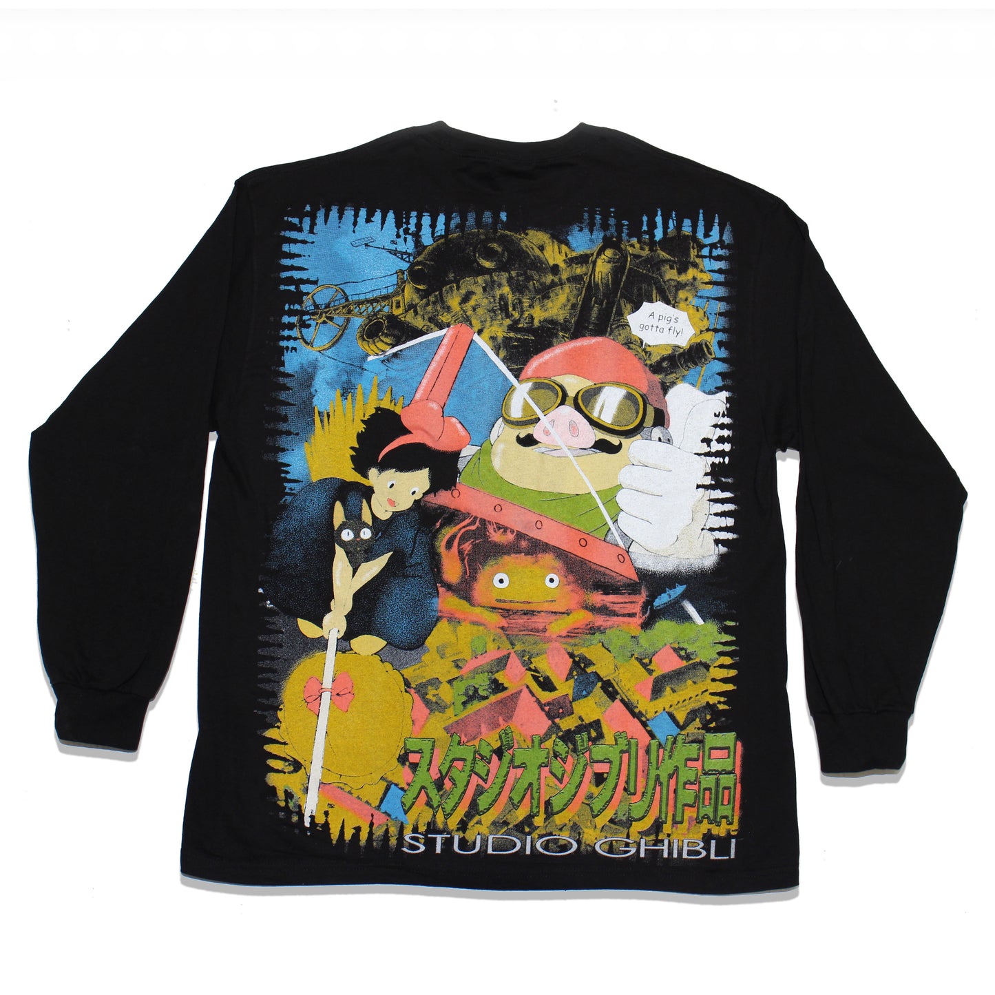*Longsleeve* Studio Ghibli Orig. fan art shirt