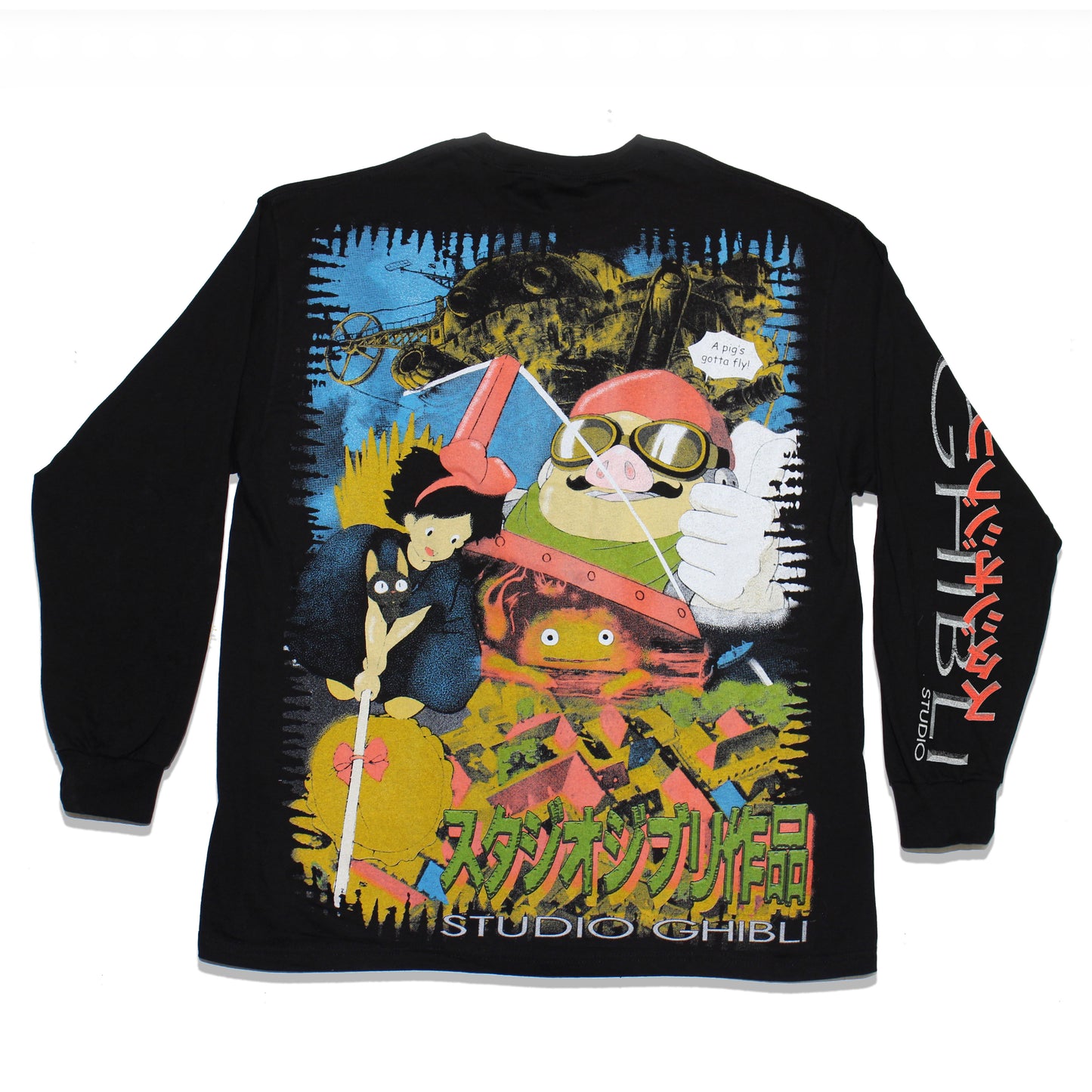 *Longsleeve* Studio Ghibli Orig. fan art shirt