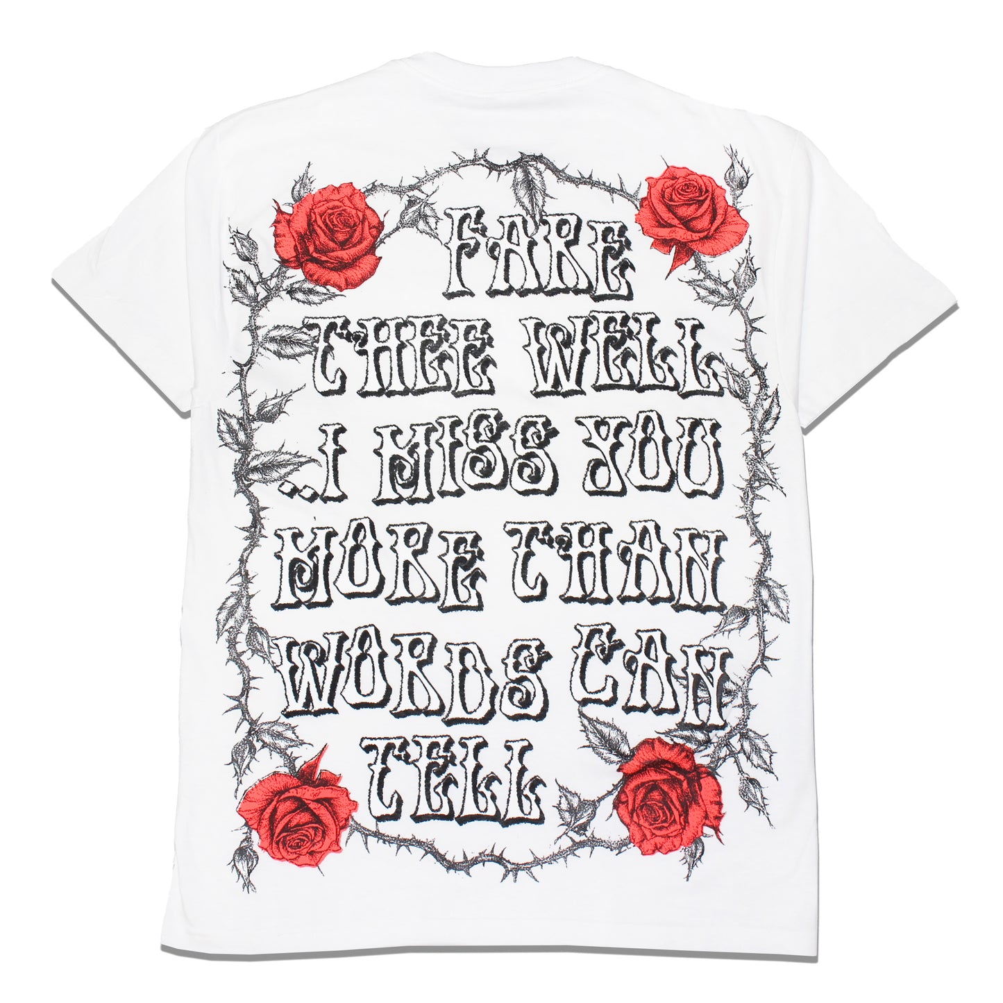 *DYE IT YOURSELF* Jerry (miss you) Fare Thee Well Orig. fan art shirt