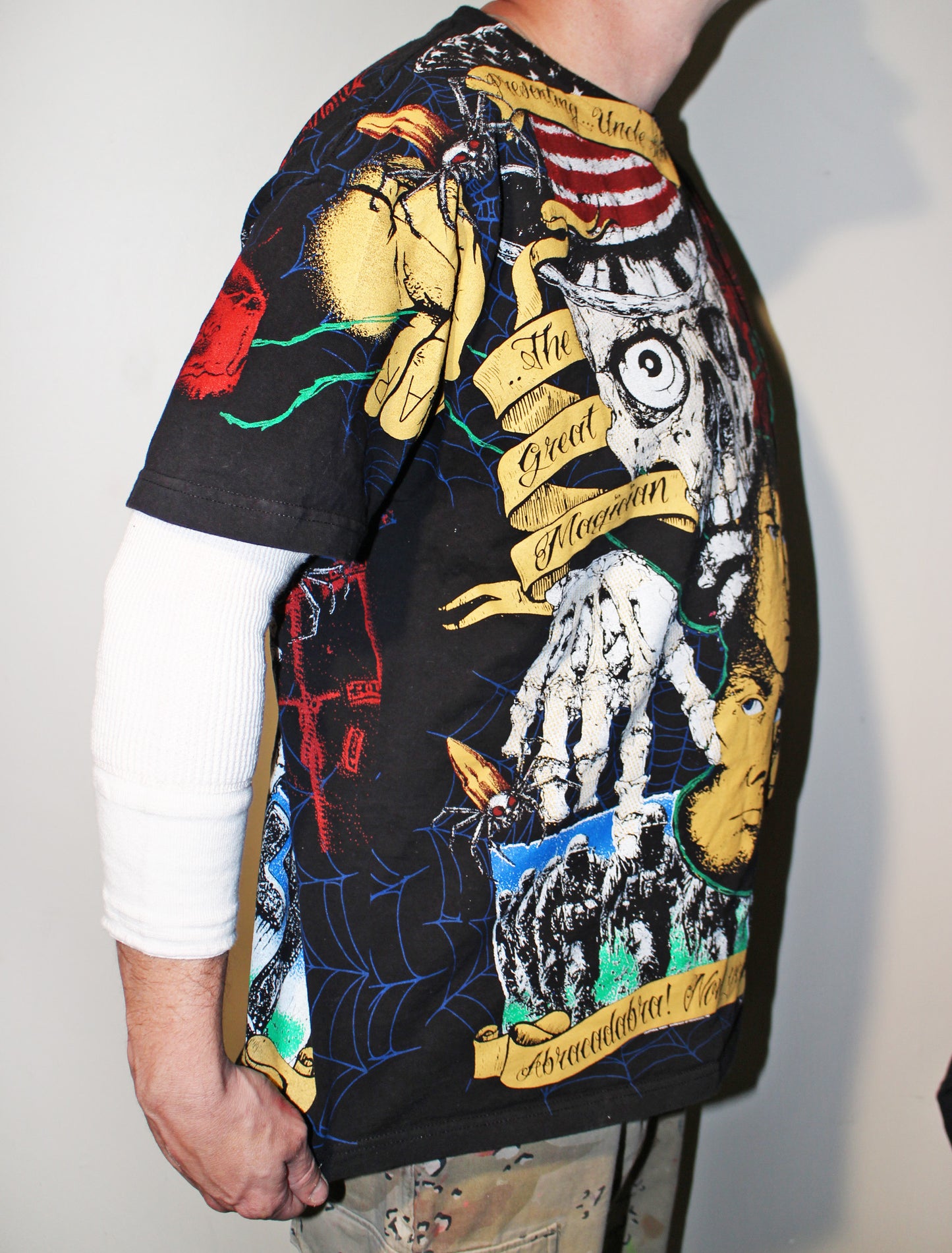 Uncle Sam 'The Great Magician' Orig. Fan Art Shirt