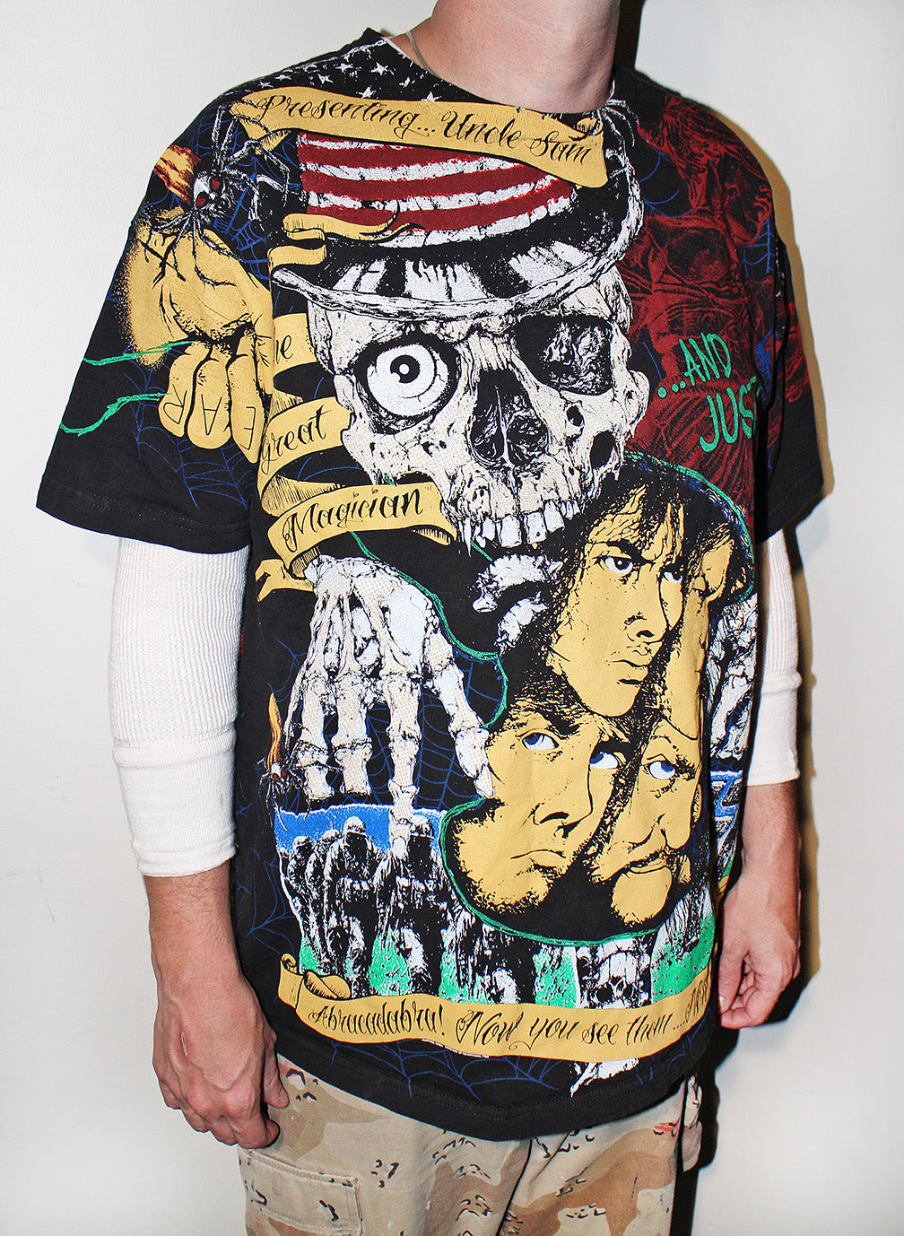 Uncle Sam 'The Great Magician' Orig. Fan Art Shirt