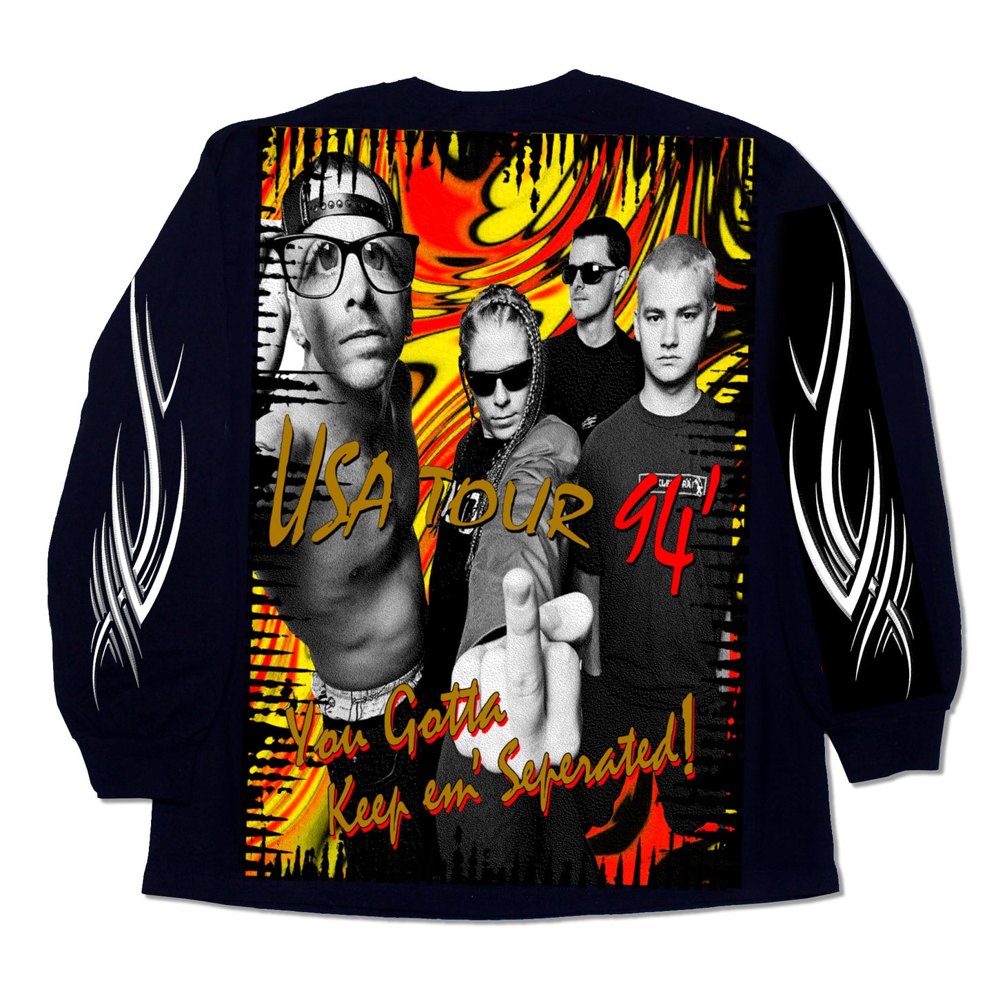 OFFSPRING 'Keep em' Separated' Orig. fan art *LONGSLEEVE* shirt