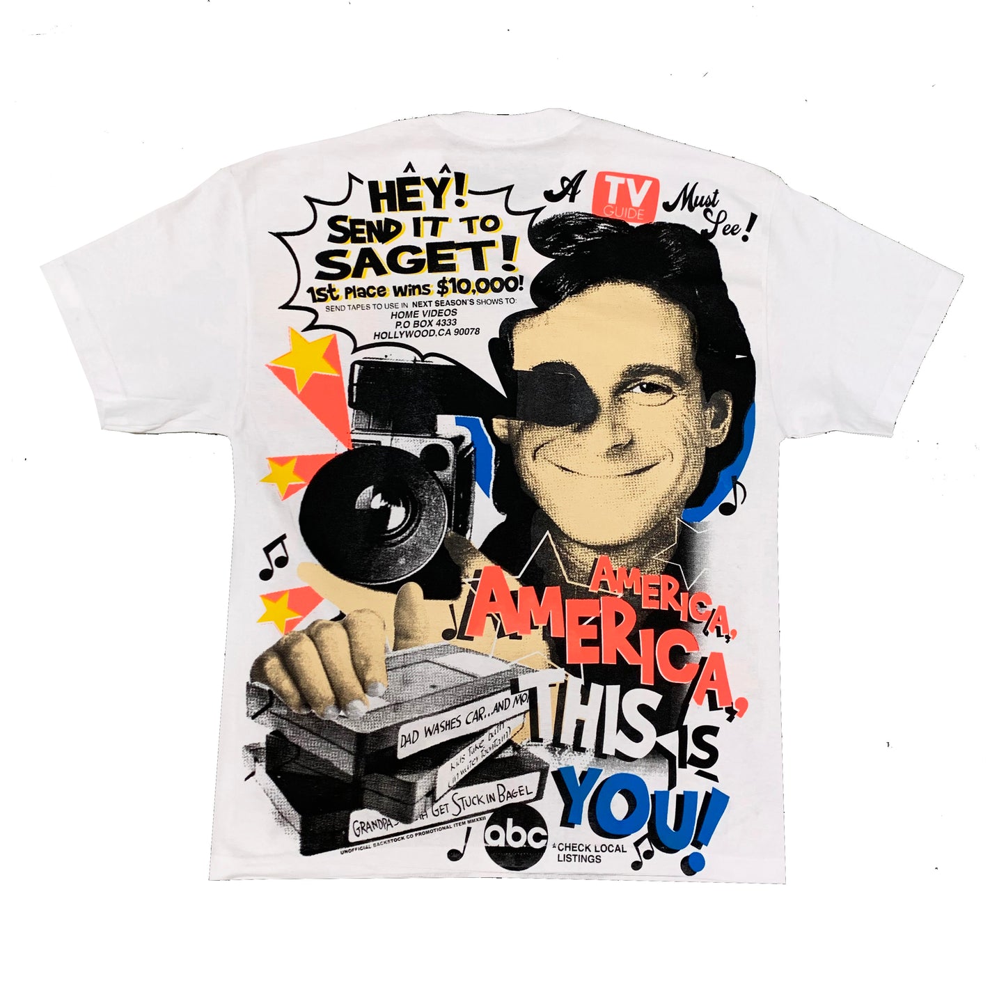 Send it to Saget! AFHV Souviner Orig. Bootleg tee