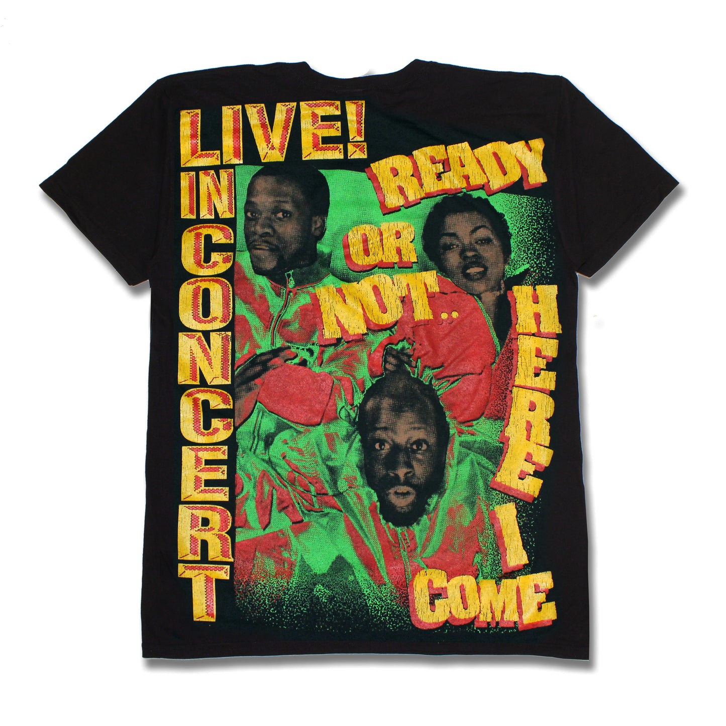 FUGEES 'The Score' Live in Concert Orig. fan art tee