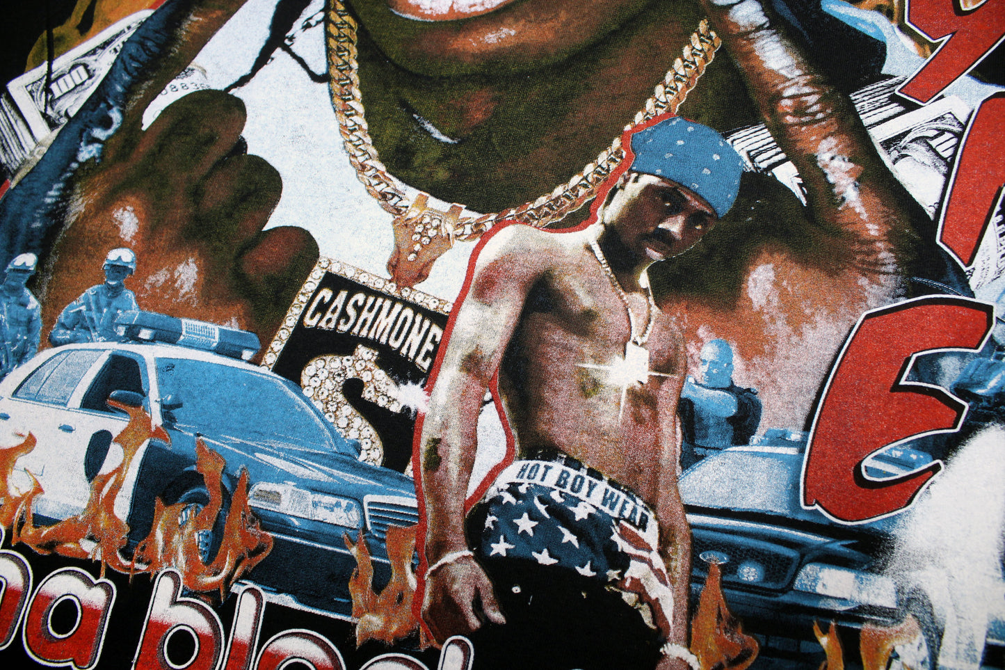 '25 Remastered' v2 Lil' Wayne / HotBoy$ Tha Block is Hot Orig. fan art tee