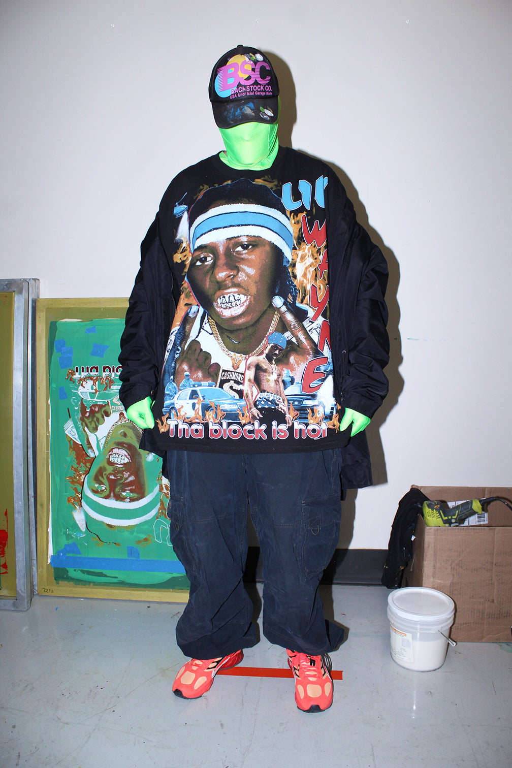 '25 Remastered' v2 Lil' Wayne / HotBoy$ Tha Block is Hot Orig. fan art tee