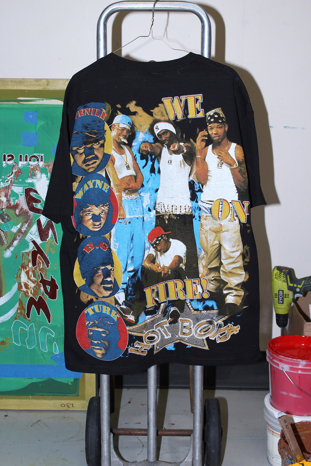 '25 Remastered' v2 Lil' Wayne / HotBoy$ Tha Block is Hot Orig. fan art tee
