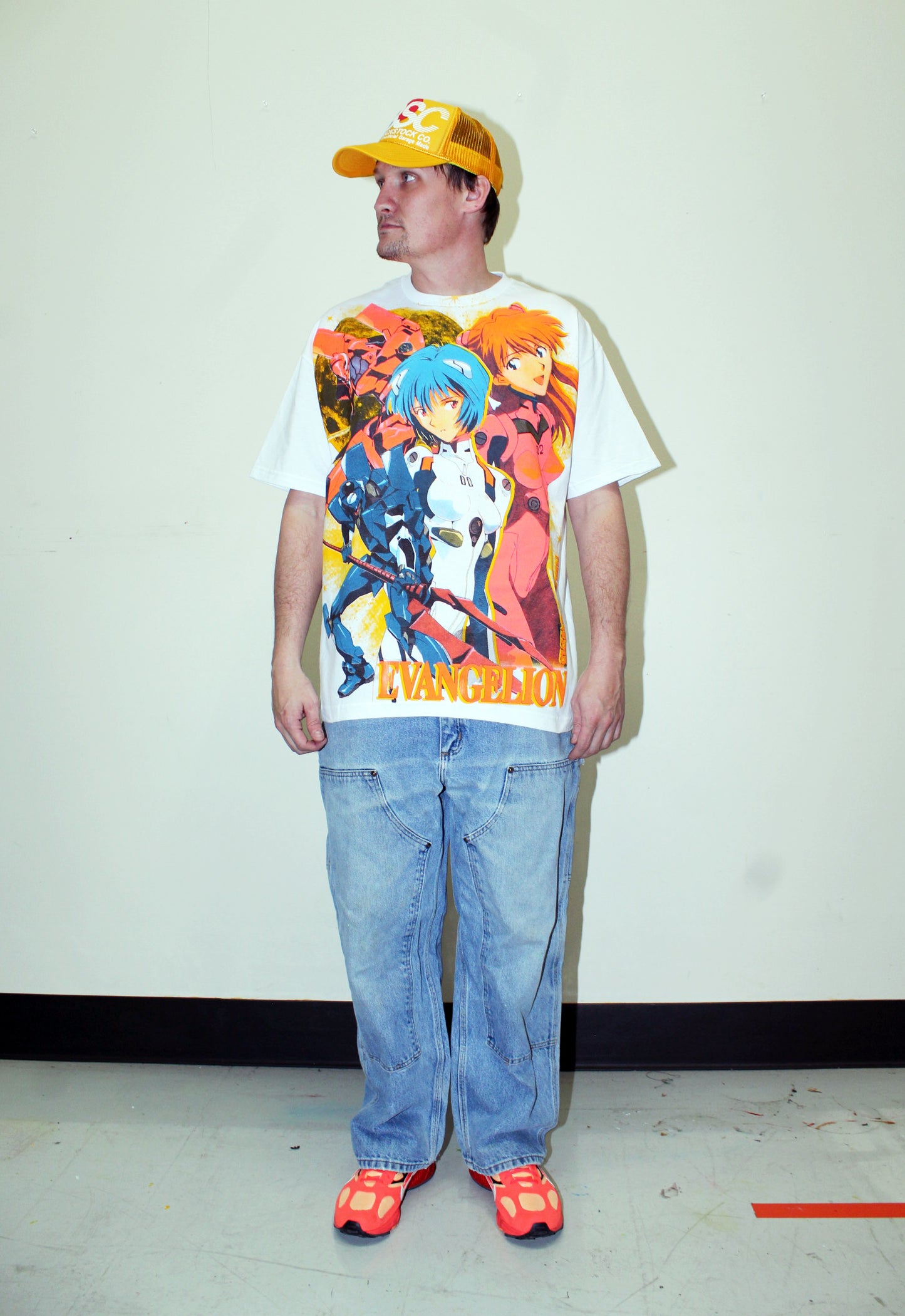 Girls of EVANGELION Orig. fan art tee
