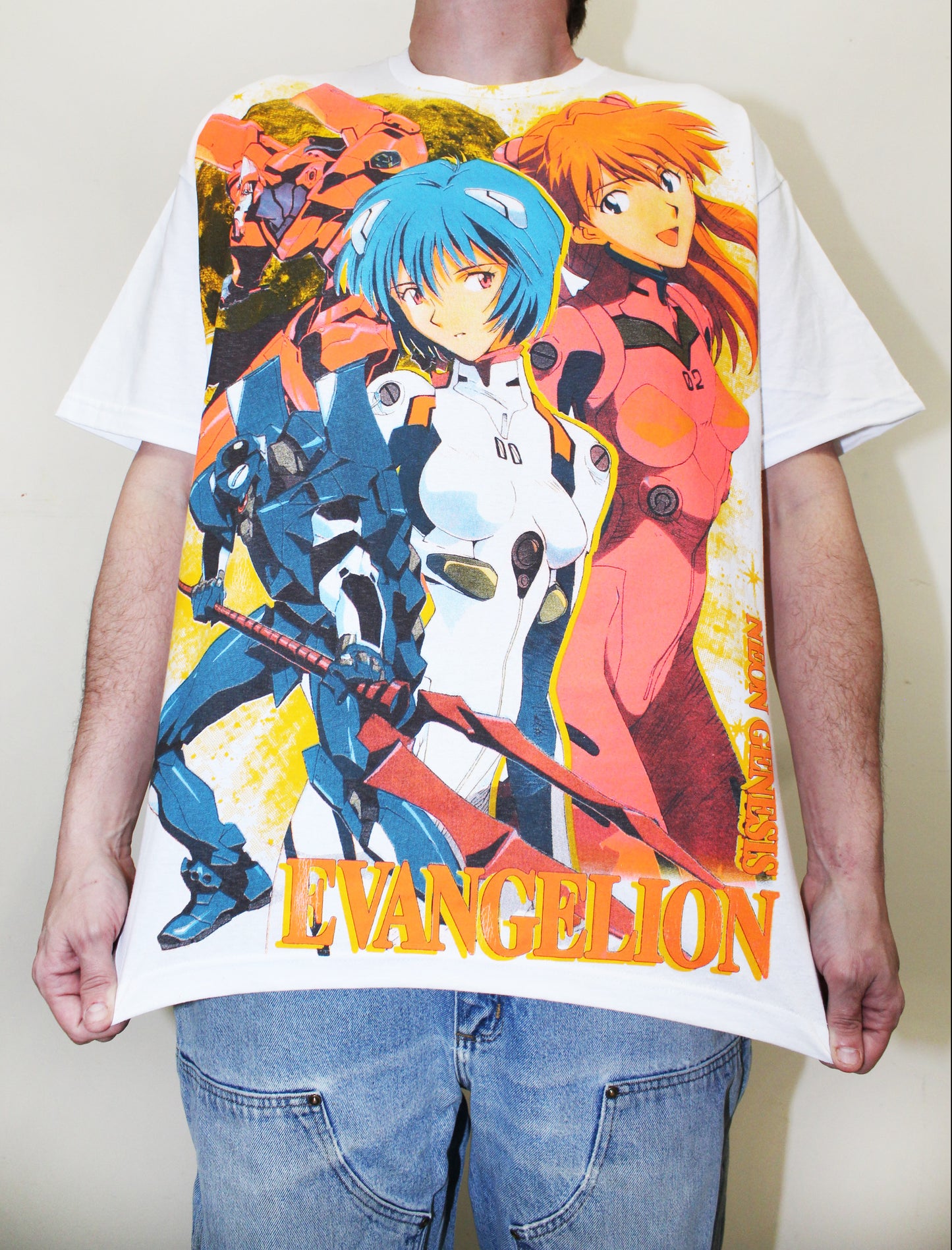 Girls of EVANGELION Orig. fan art tee