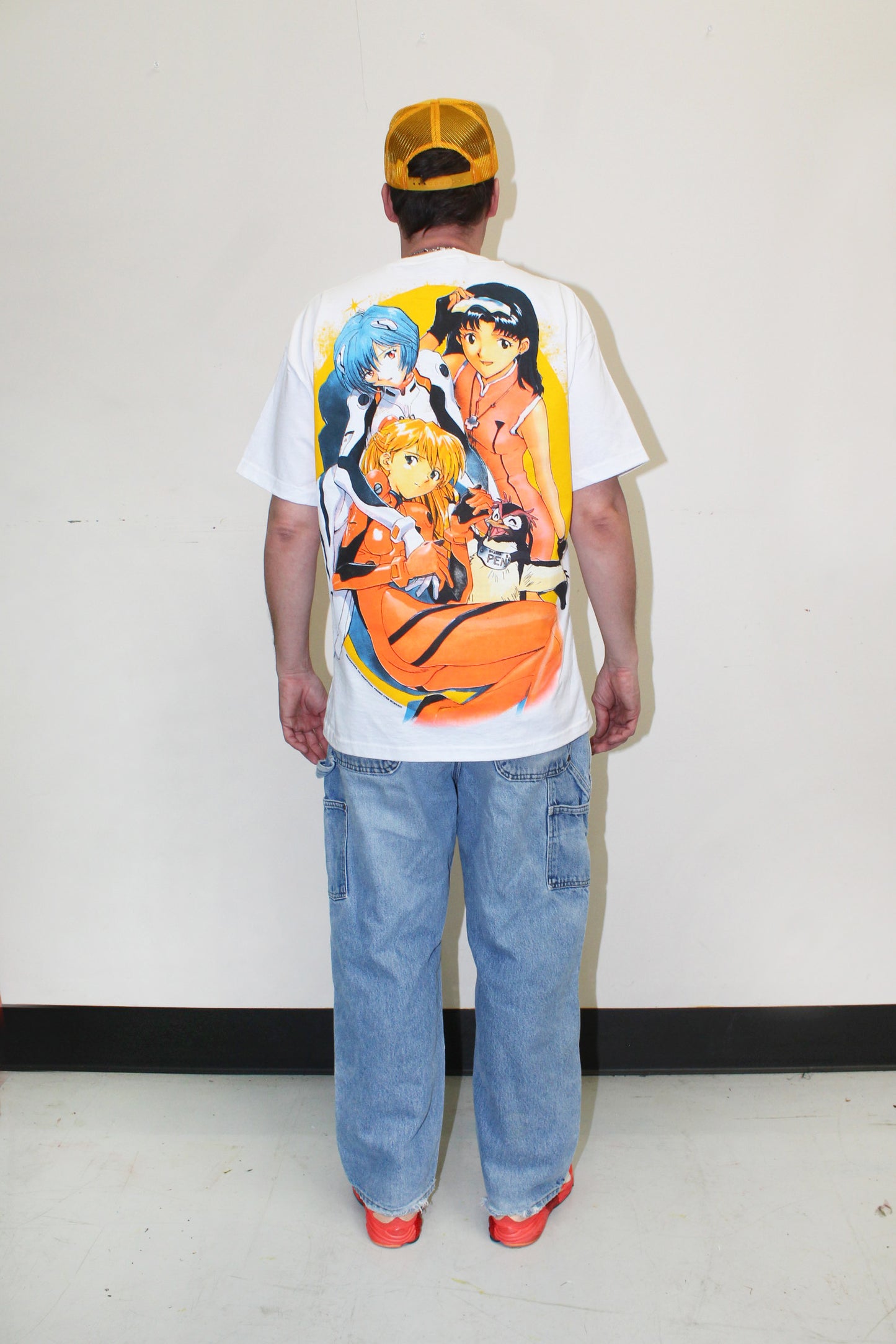 Girls of EVANGELION Orig. fan art tee