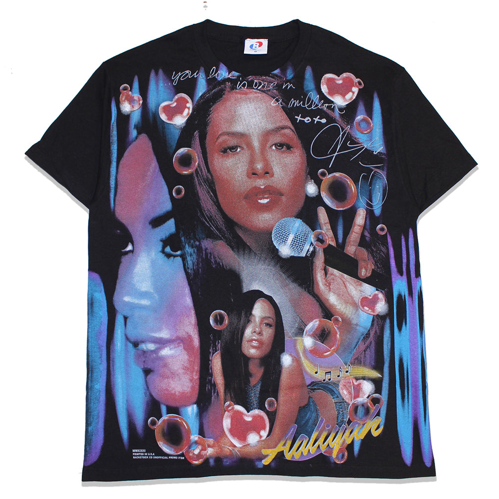 AALIYAH 'Hot Like Fire' ft. Missy & Timbaland Orig. Bootleg shirt