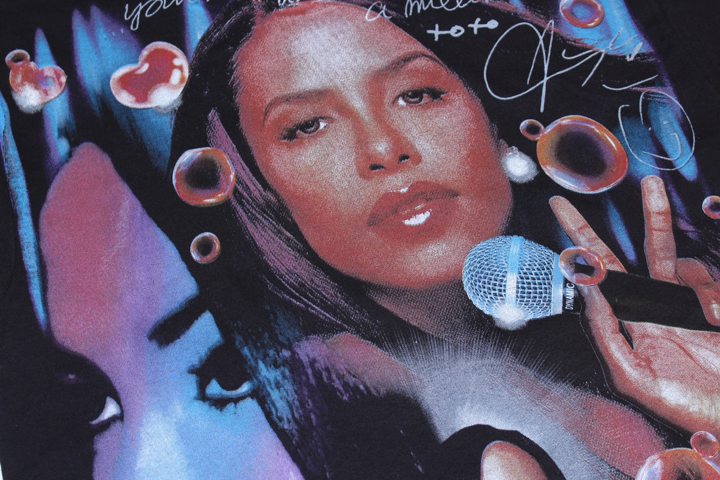 AALIYAH 'Hot Like Fire' ft. Missy & Timbaland Orig. Bootleg shirt