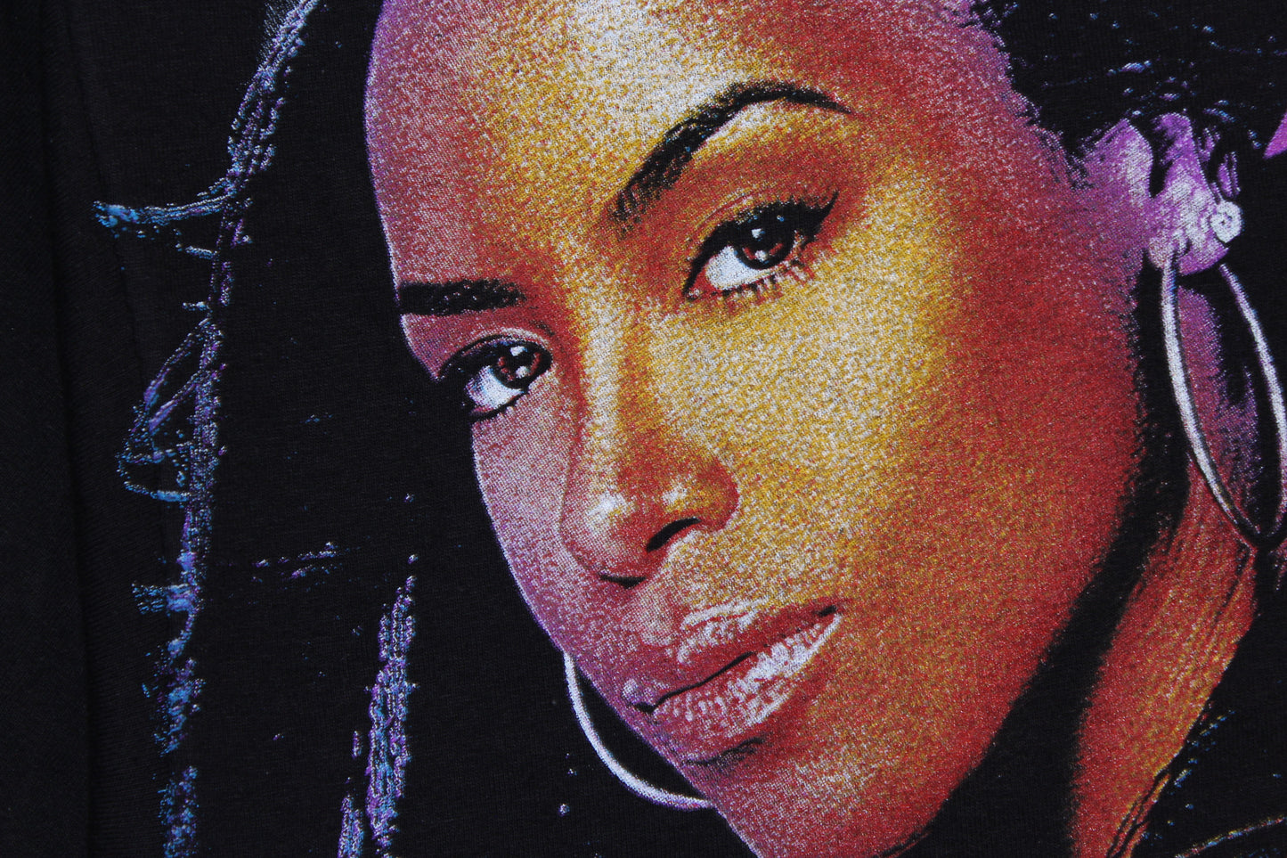 AALIYAH 'Hot Like Fire' ft. Missy & Timbaland Orig. Bootleg shirt
