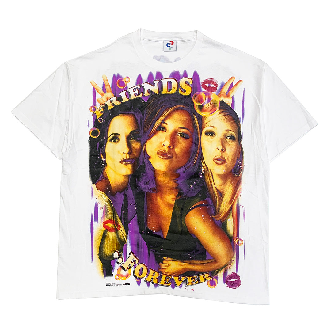 FRIENDS Forever Orig. fan art shirt *WHITE* RIP Matthew Perry