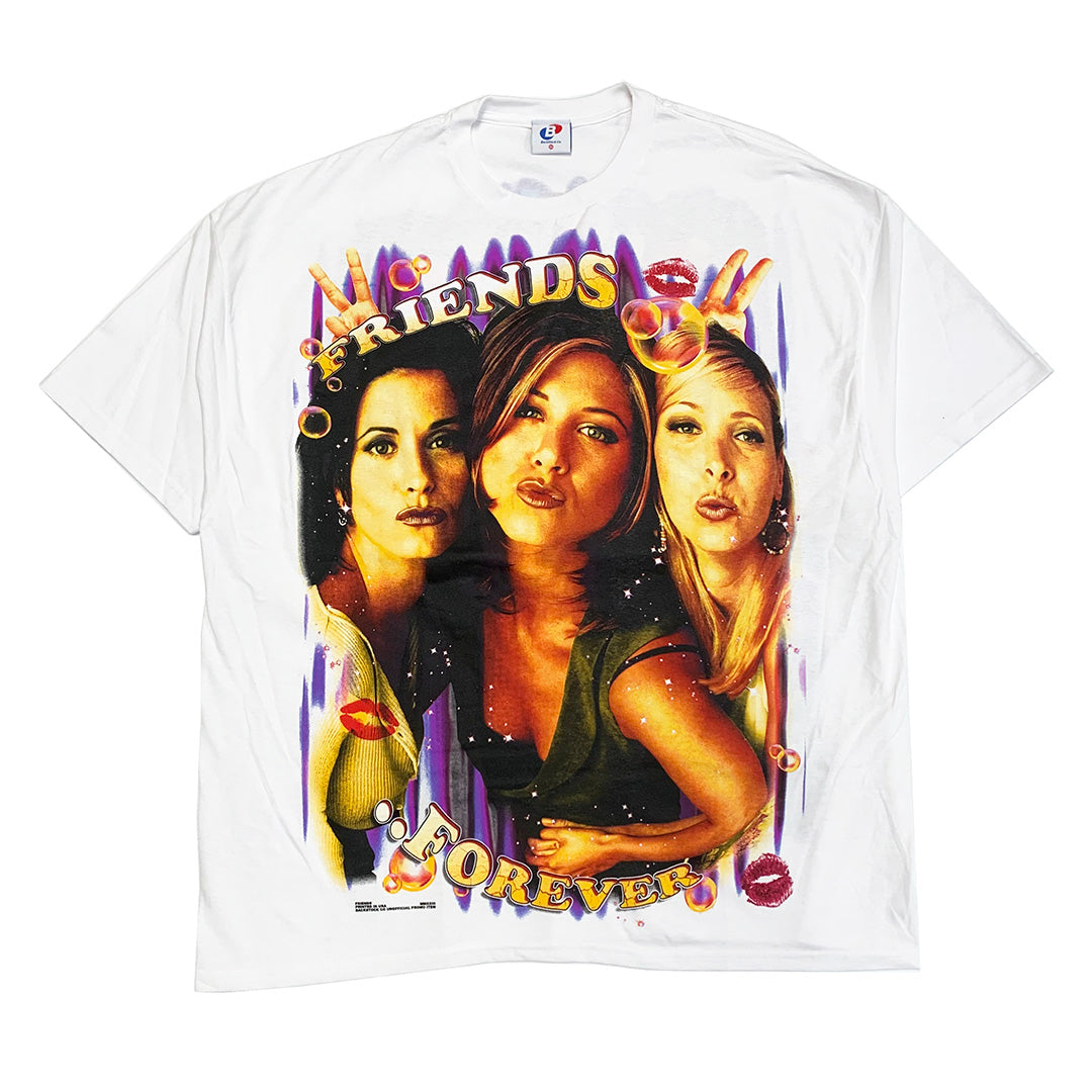 FRIENDS Forever Orig. fan art shirt *WHITE* RIP Matthew Perry