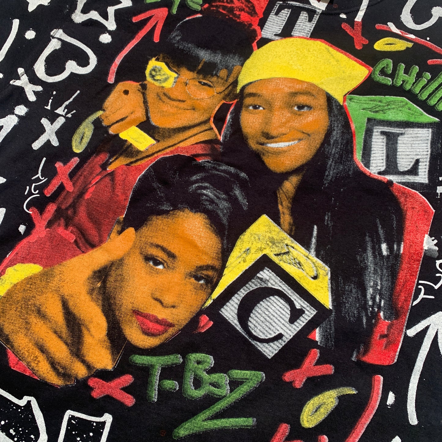 TLC 'ohh on the TLC tip' original bootleg shirt