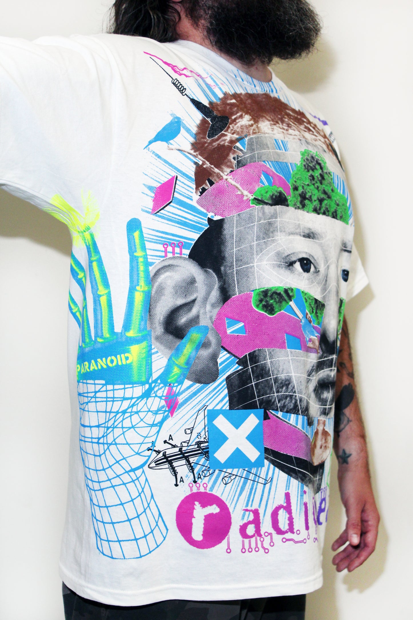 Radiohead 'OK Computer 97-98 Tour' Orig. bootleg tee *WHITE*