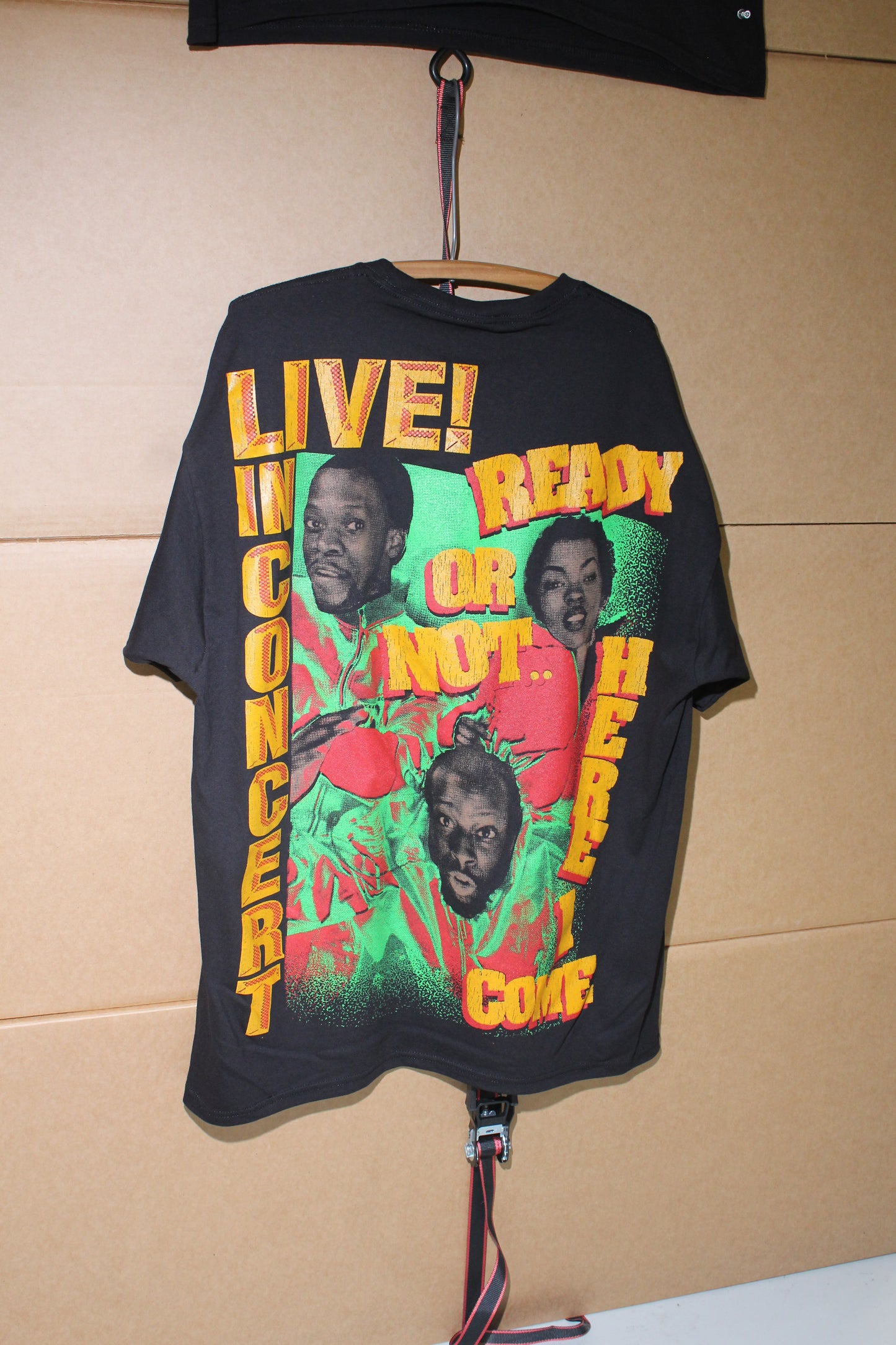 FUGEES 'The Score' Live in Concert Orig. fan art tee