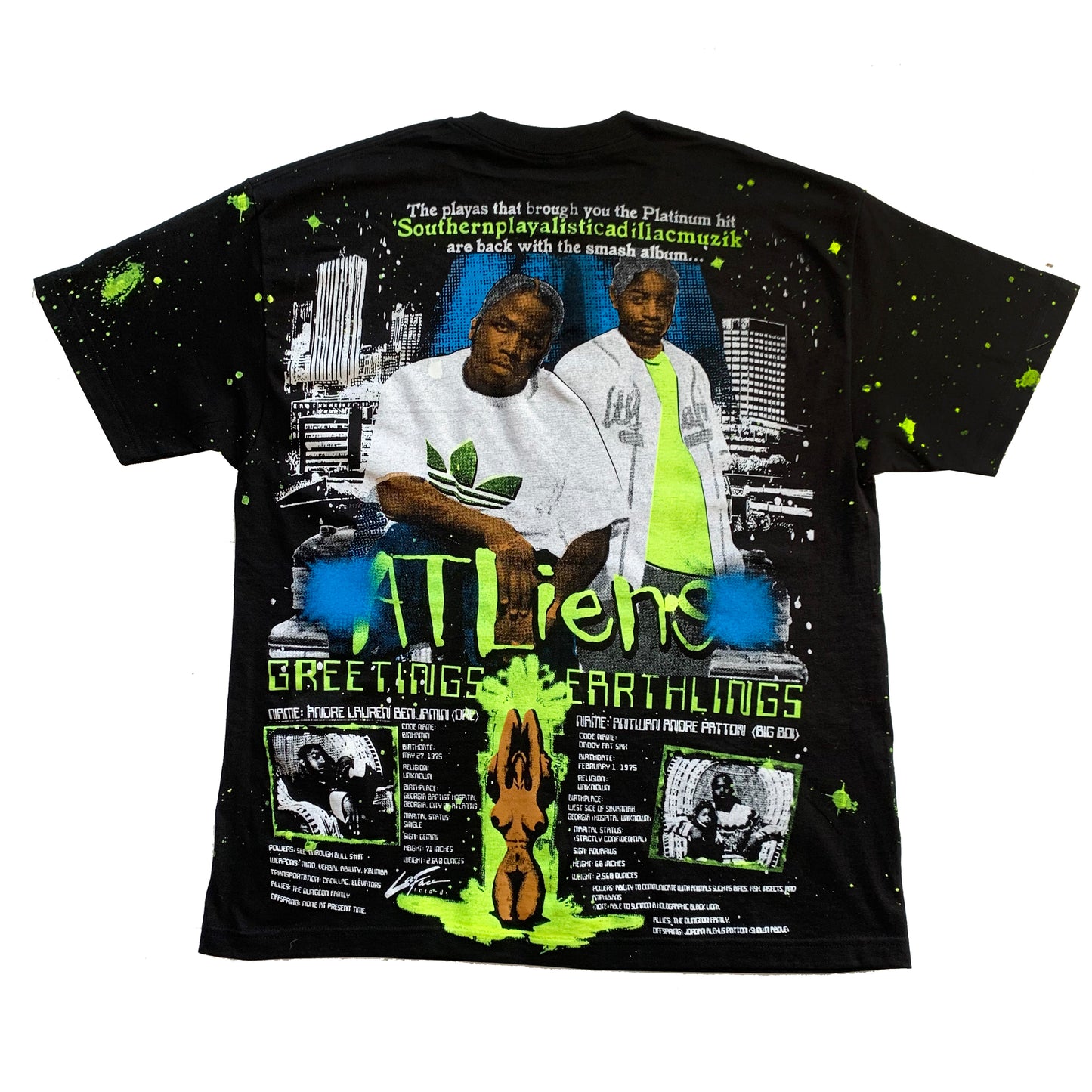 OUTKAST 'ATLiens' orig. bootleg tee
