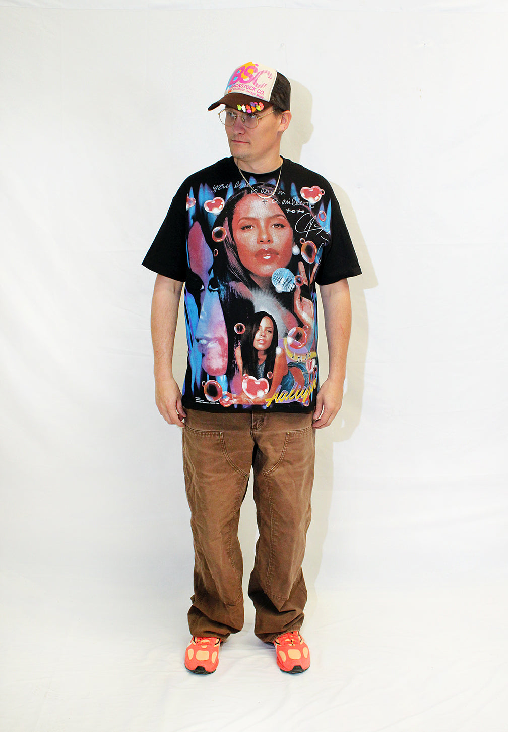 AALIYAH 'Hot Like Fire' ft. Missy & Timbaland Orig. Bootleg shirt